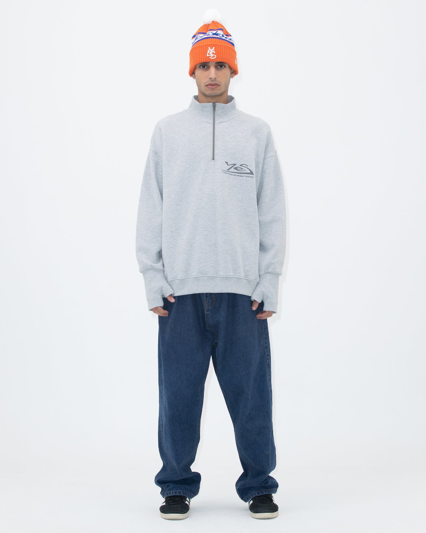 Y.E.S Thumb Hole Half Zip