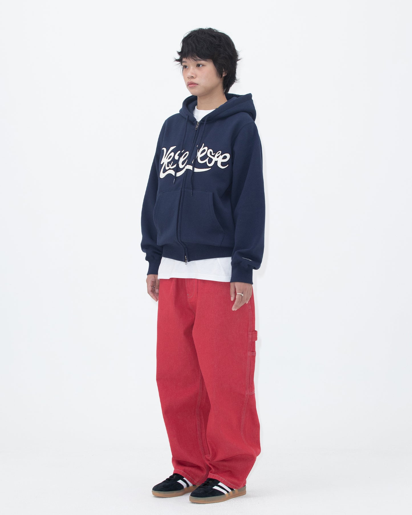 Y.E.S Snail Logo Zip-up Hoodie (24FW)