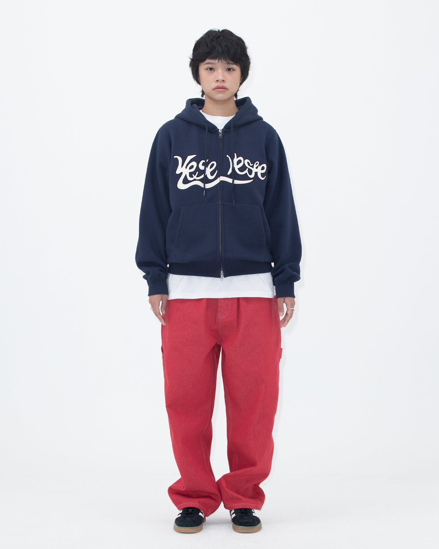 Y.E.S Snail Logo Zip-up Hoodie (24FW)