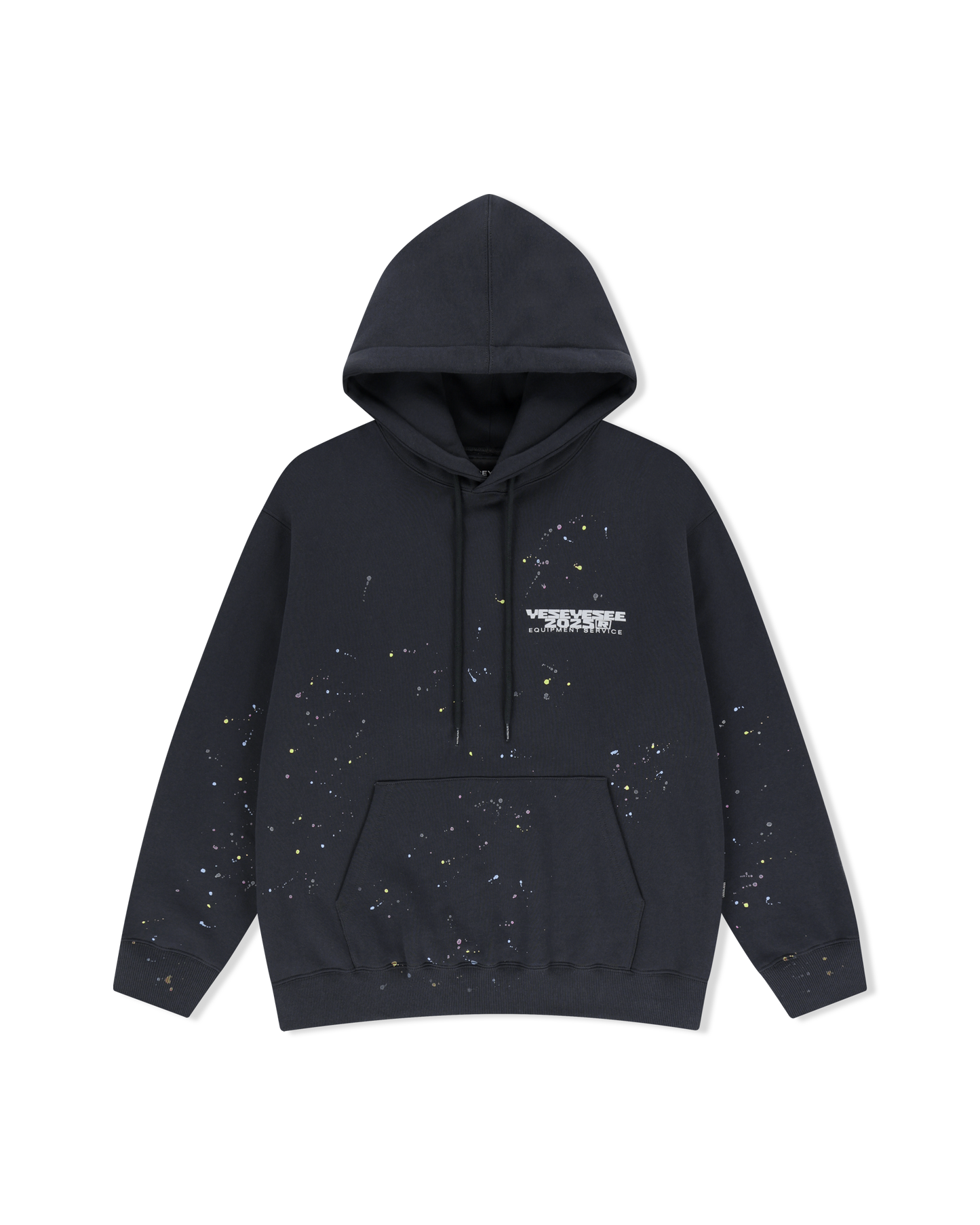 Y.E.S Multi Painted Hoodie