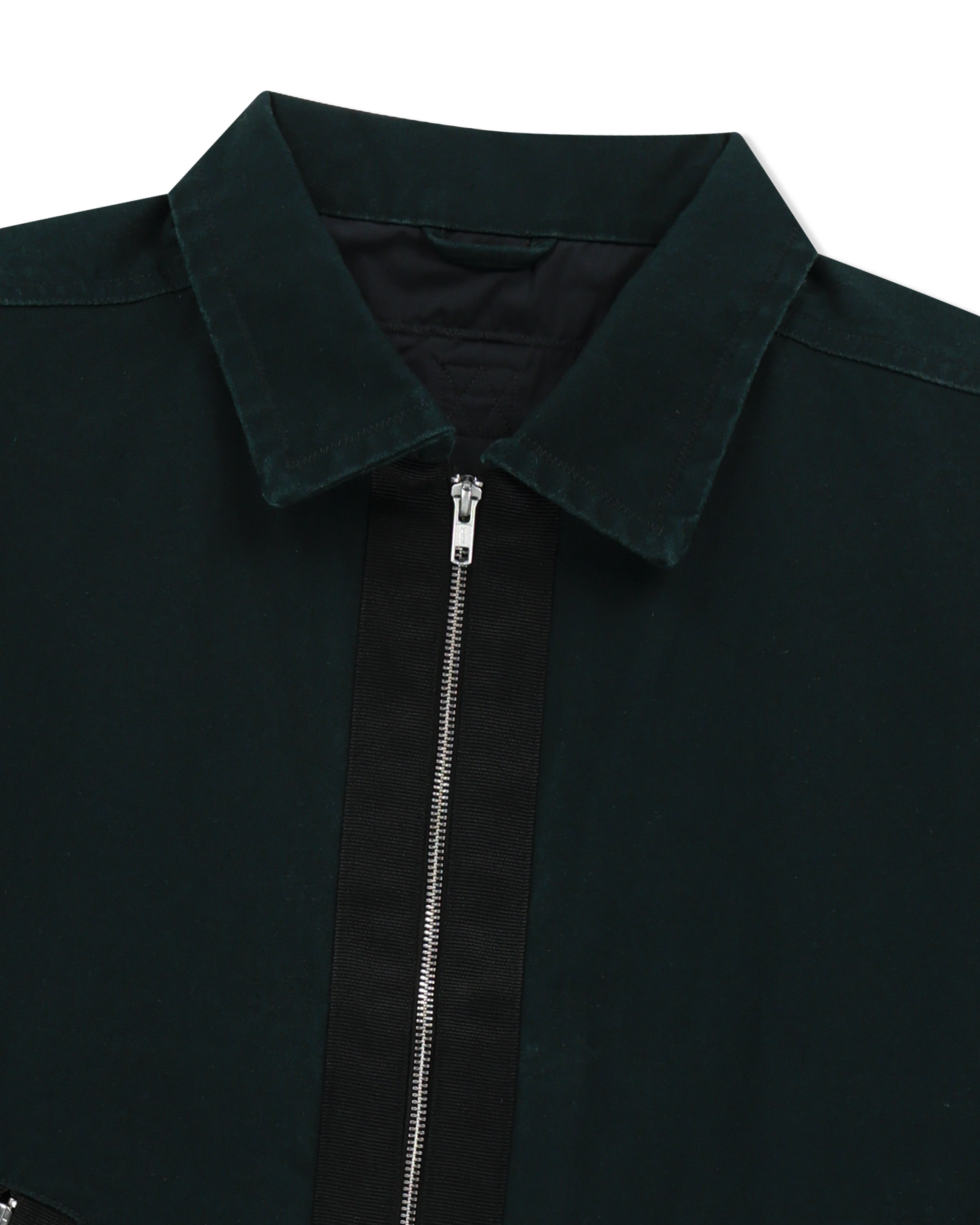Tape Detail Canvas Jacket