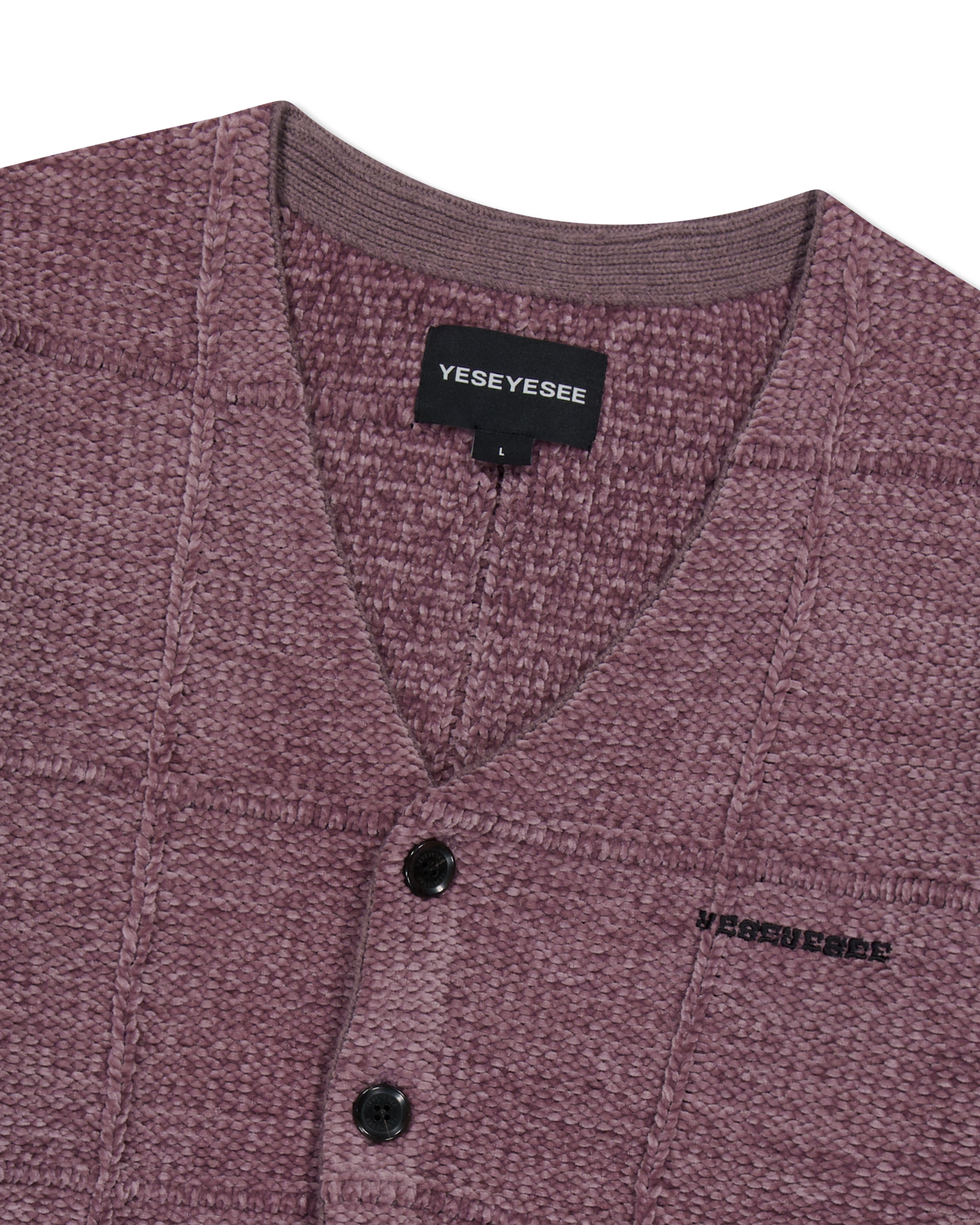 Grid Knit Cardigan