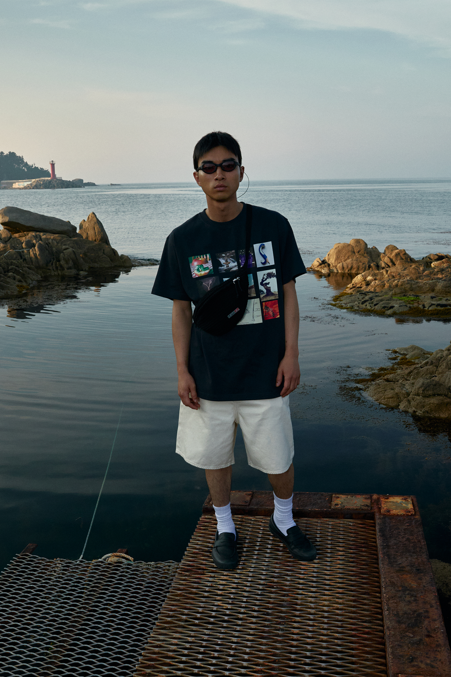 Y.E.S Grid Tee