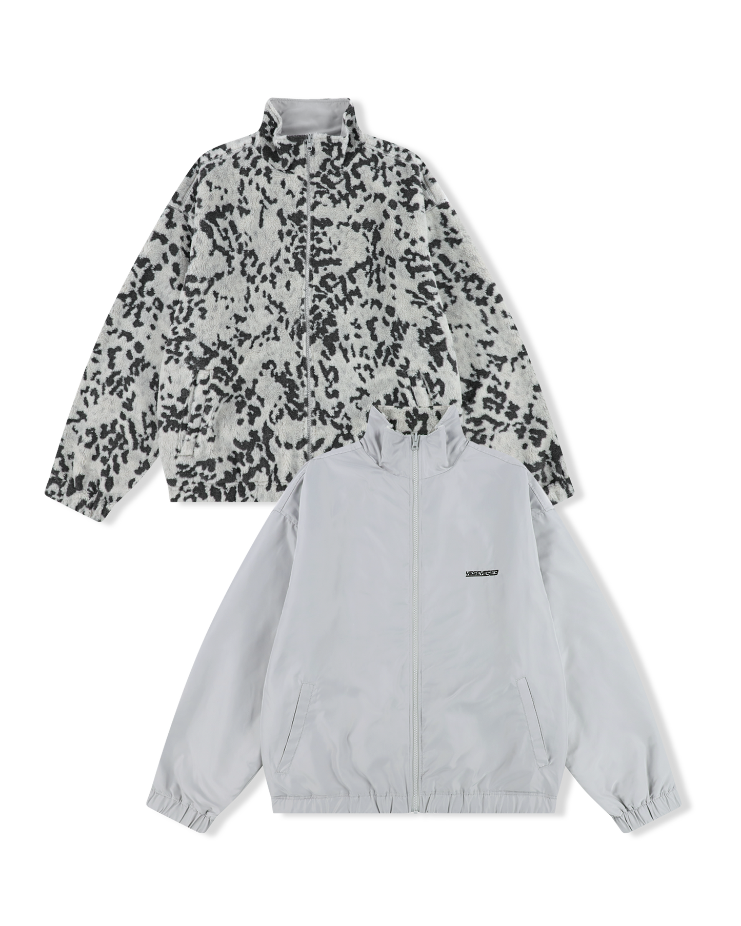Reversible Leopard Fleece Jacket