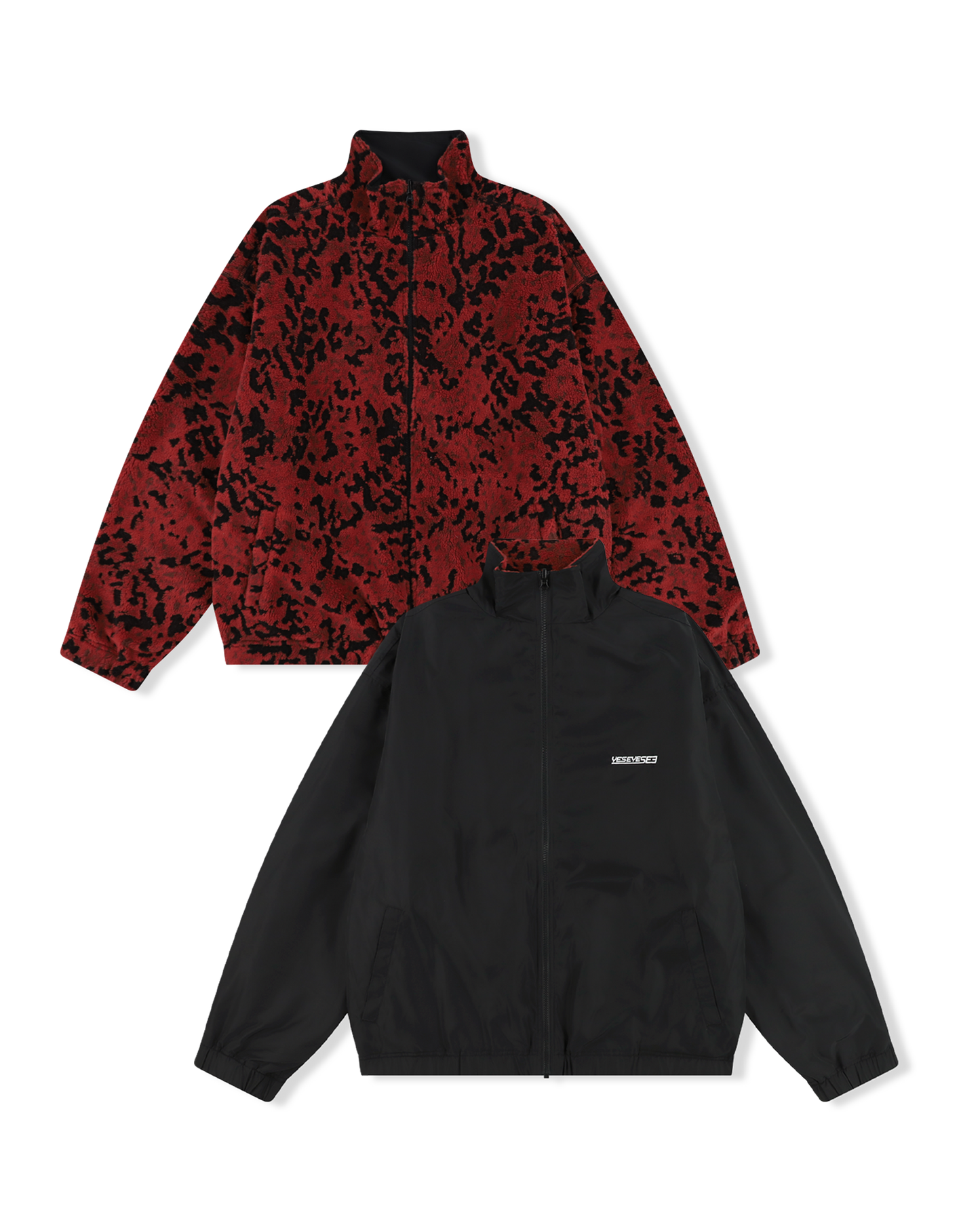Reversible Leopard Fleece Jacket