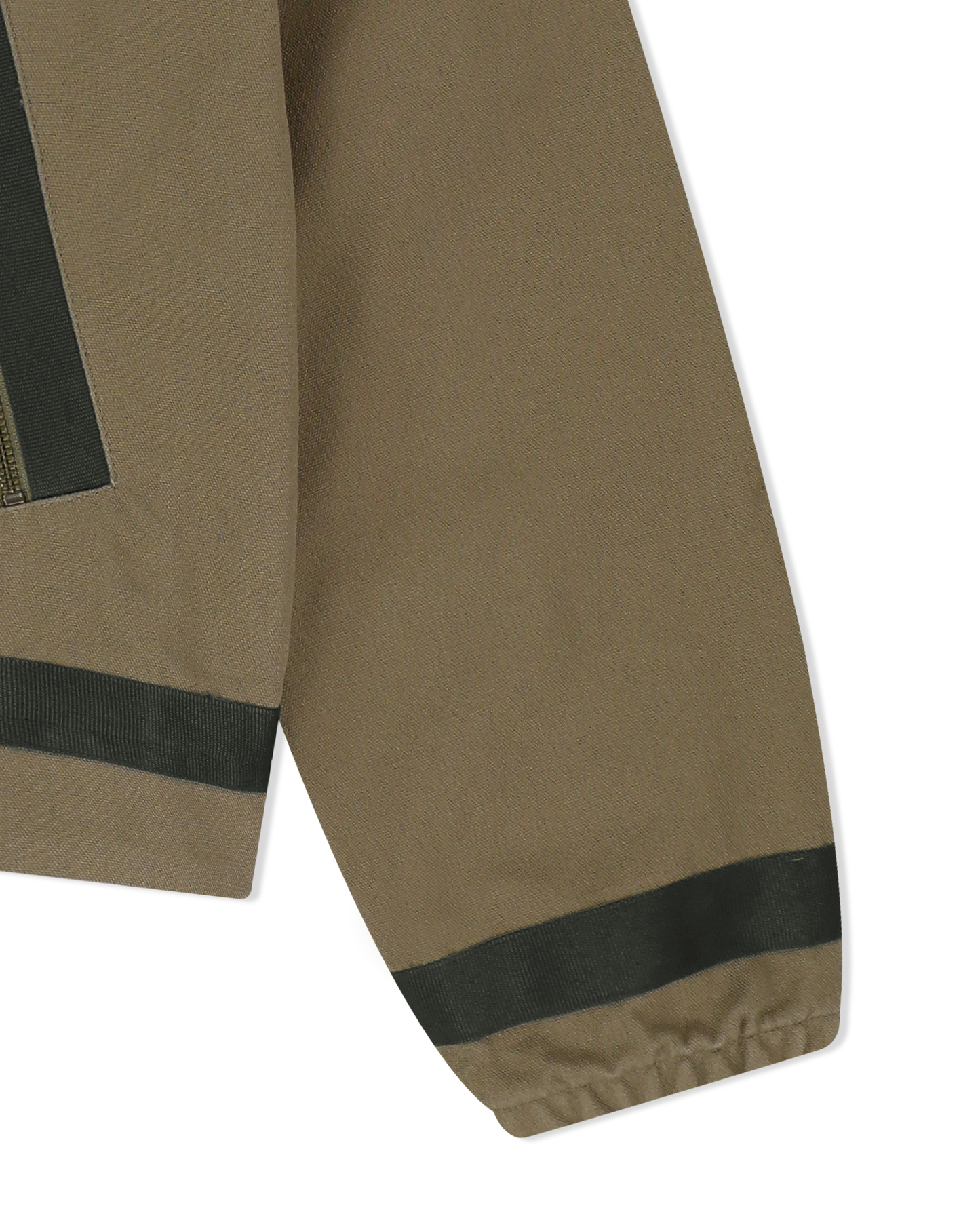 Tape Detail Canvas Jacket