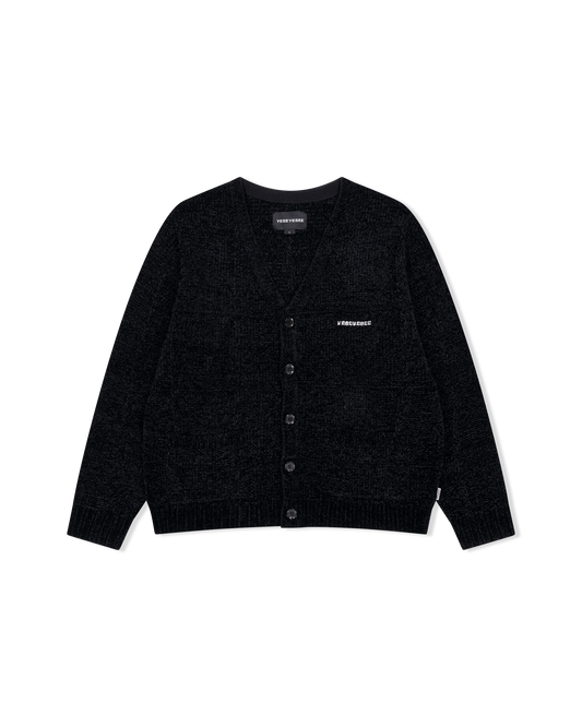Grid Knit Cardigan