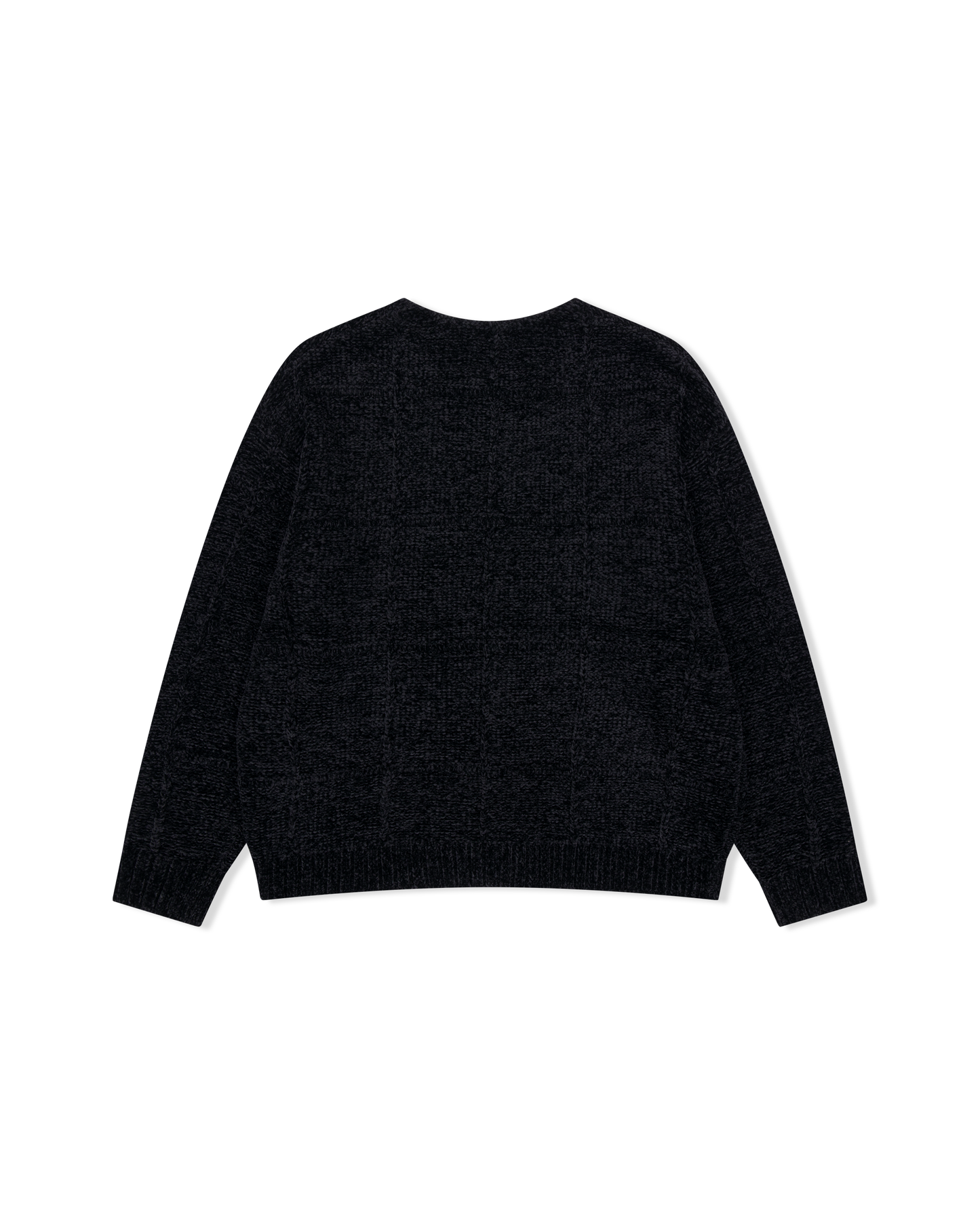 Grid Knit Cardigan