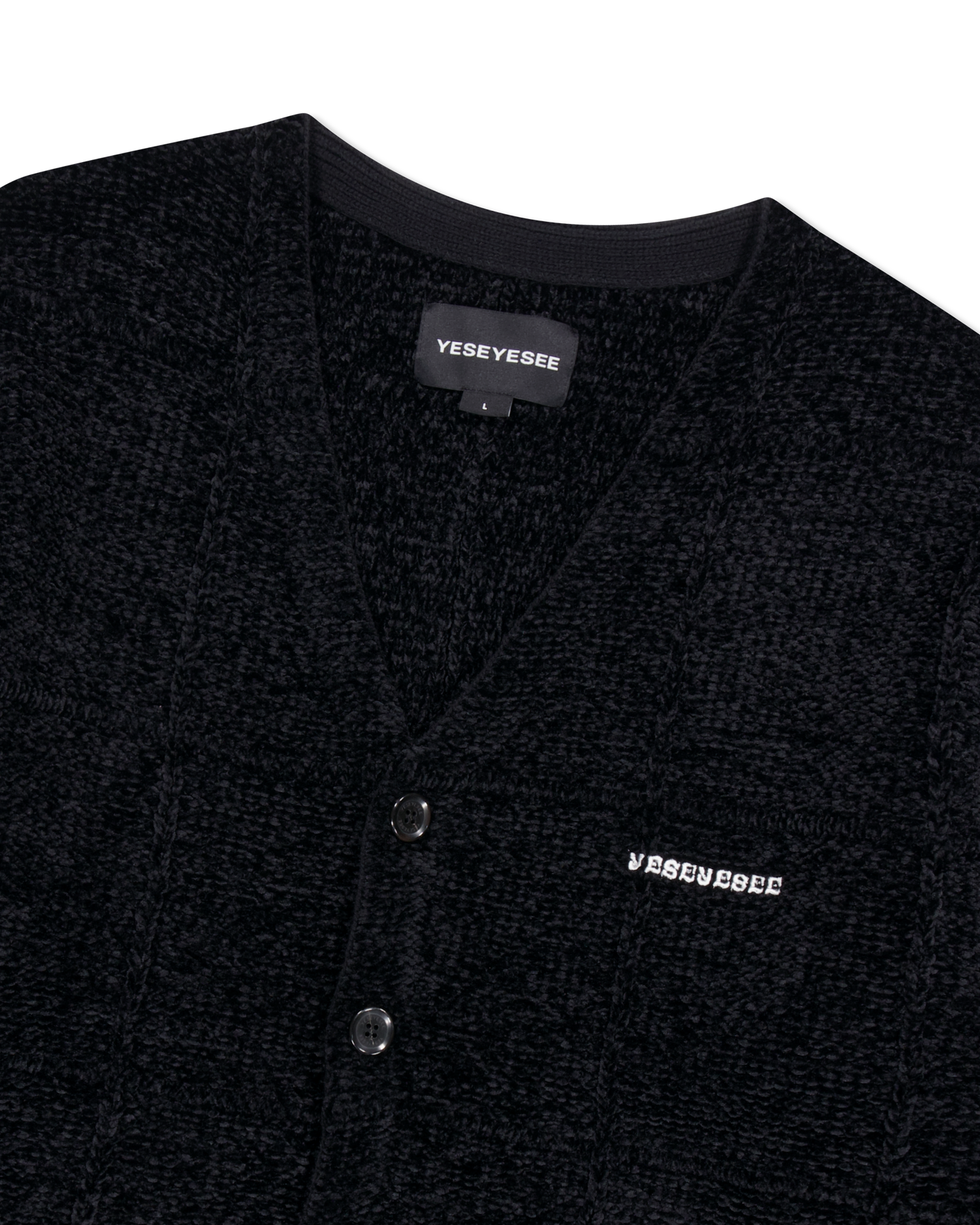 Grid Knit Cardigan