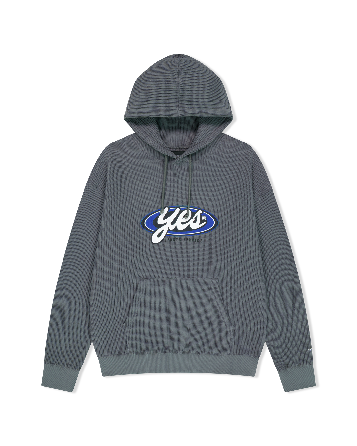 Y.E.S Waffle Hoodie