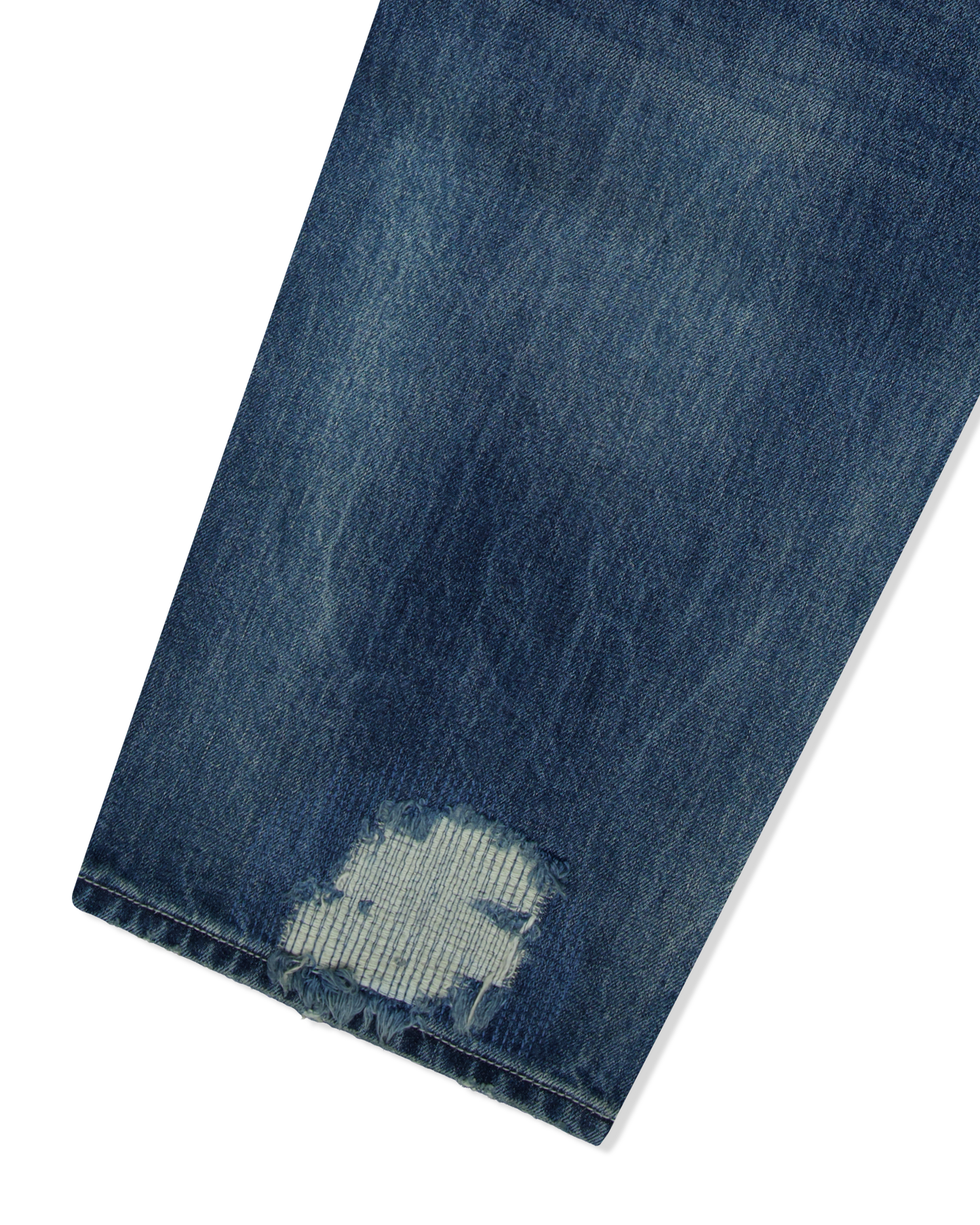 Distressed 5 Pockets Denim Pants