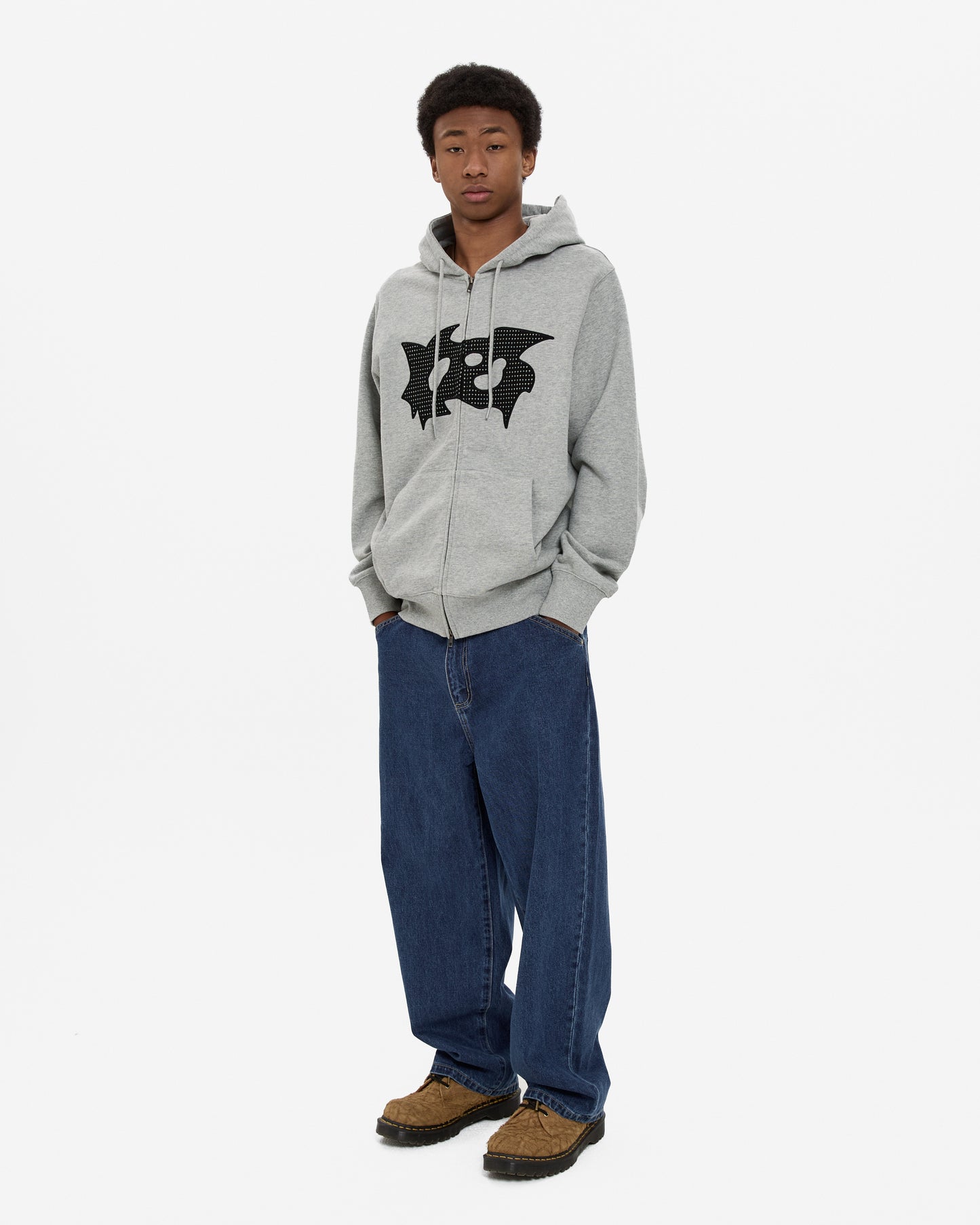 Bullet Holes Zip-up Hoodie