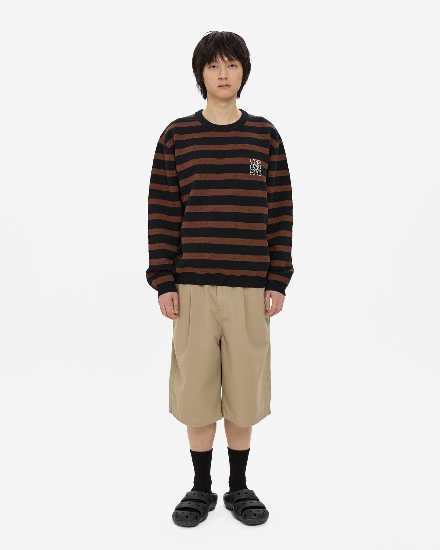 C Logo Wide Shorts