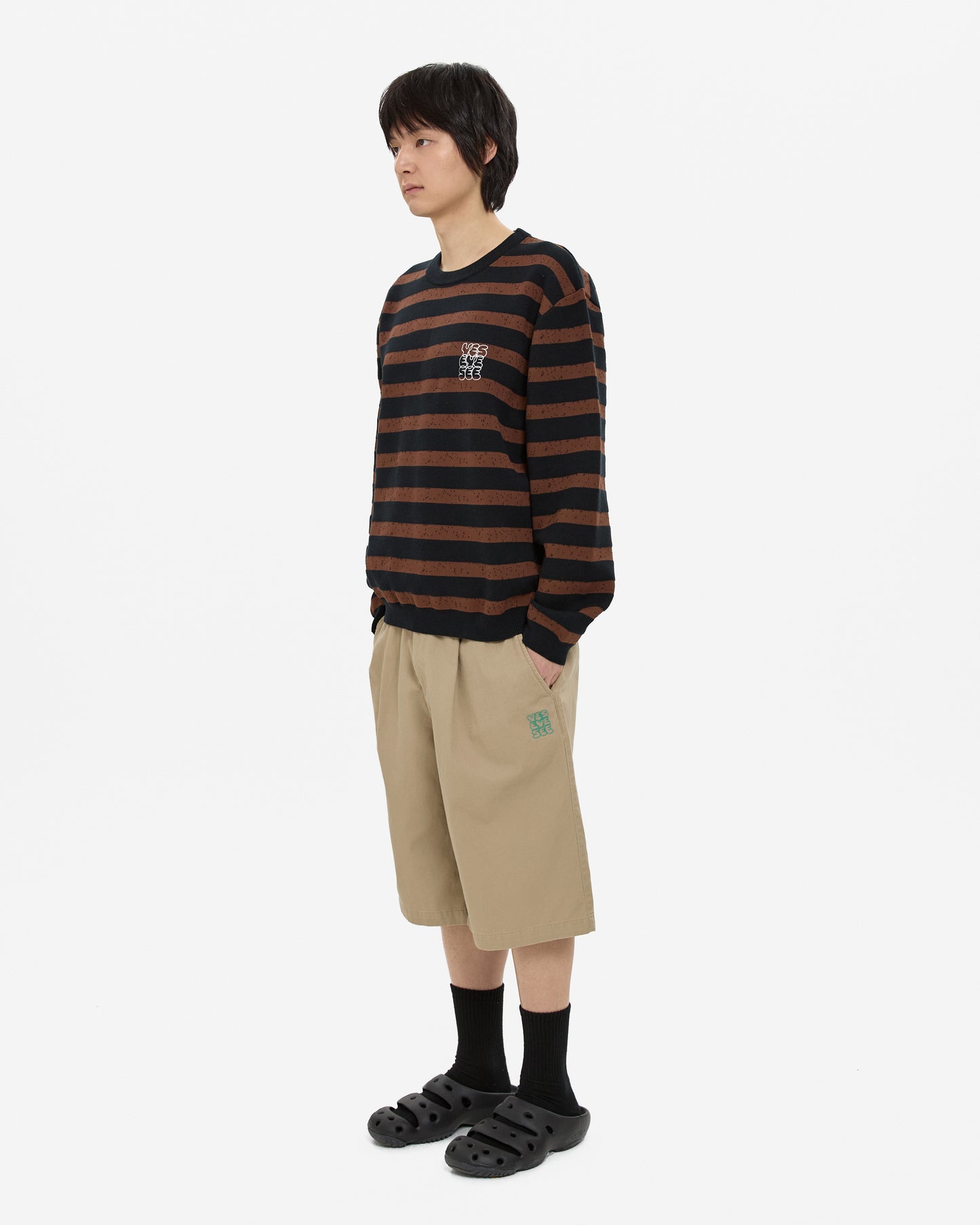 C Logo Wide Shorts