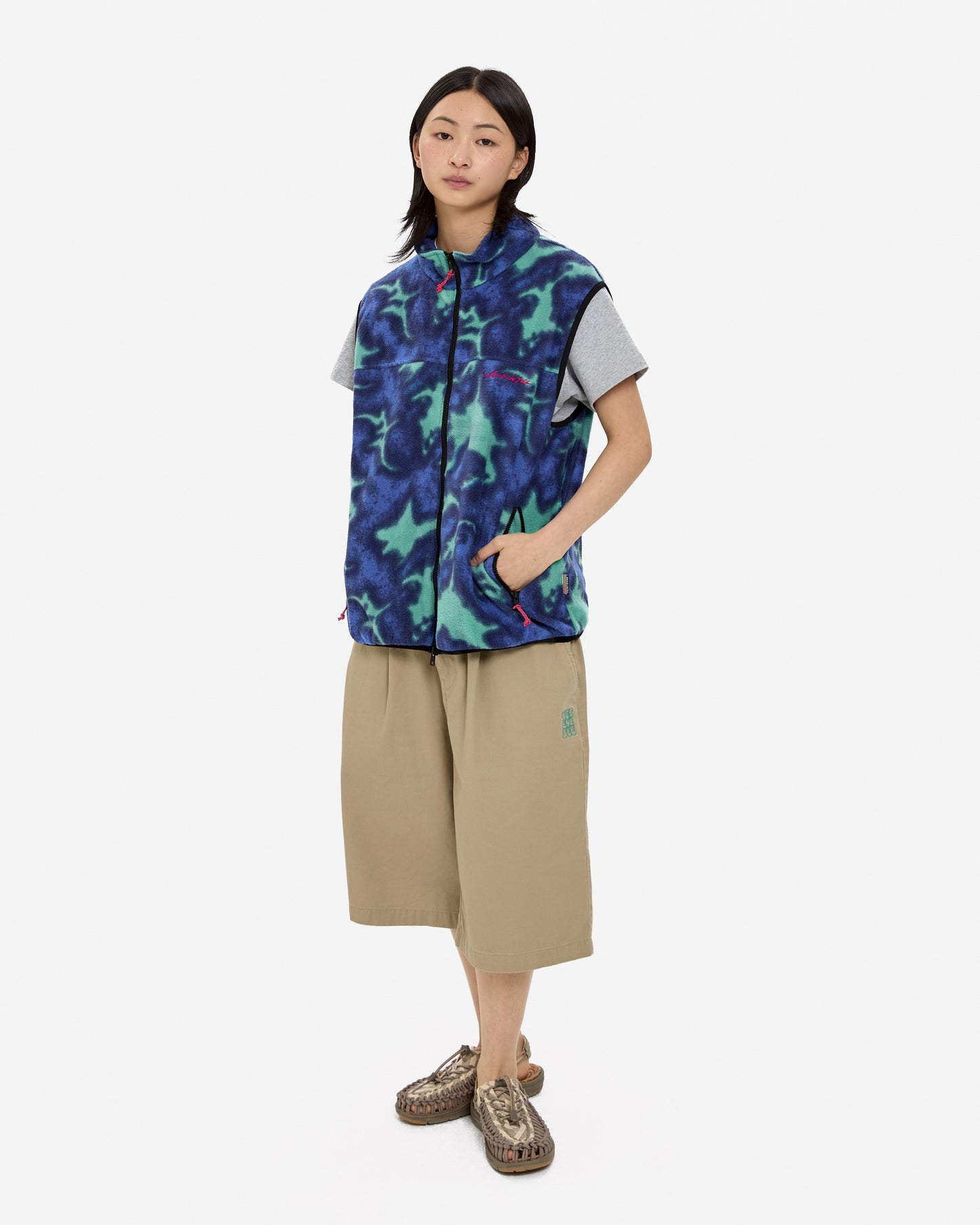 C Logo Wide Shorts