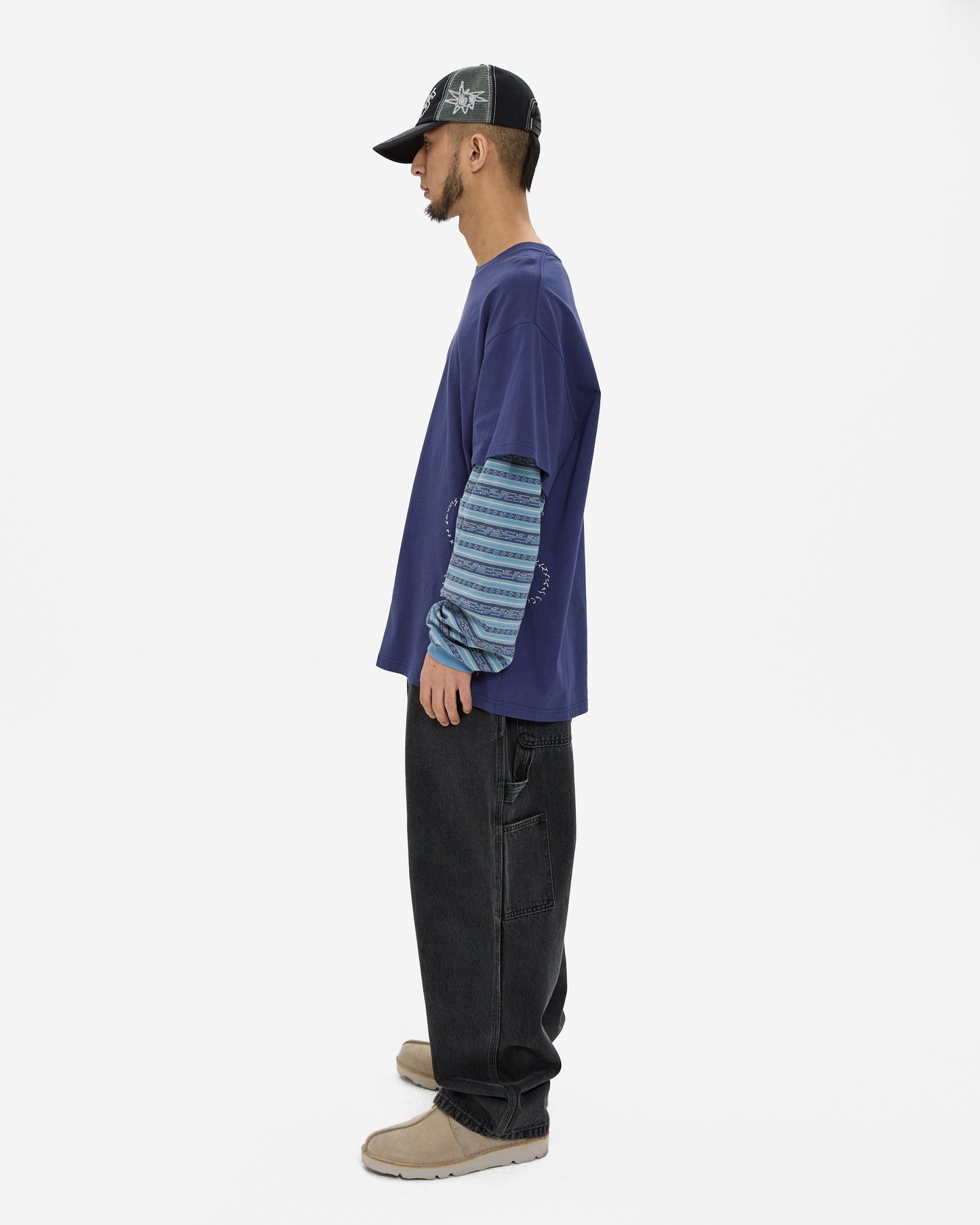 Comfy Denim Carpenter Pants