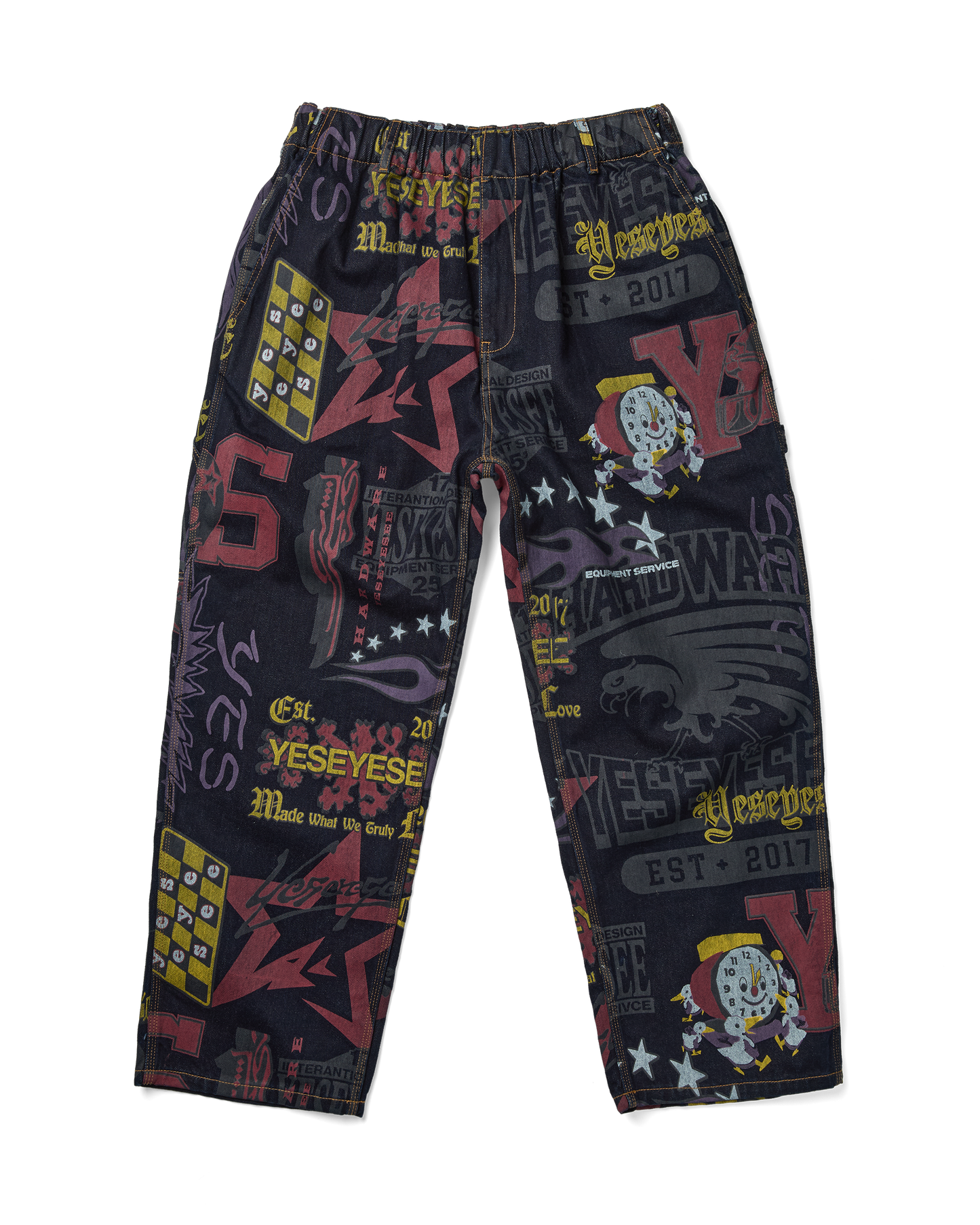 Comfy Denim Carpenter Pants