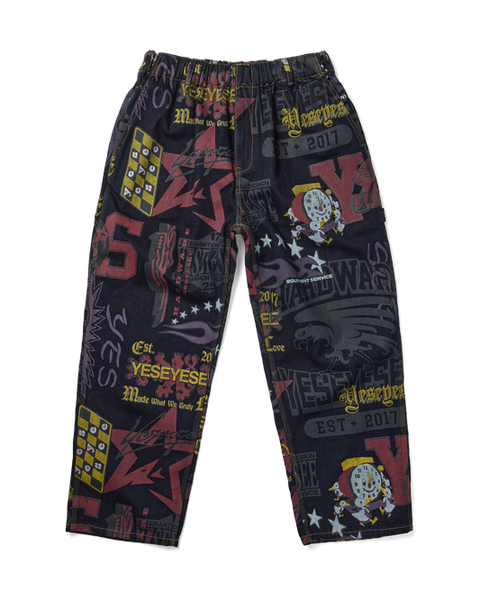 Comfy Denim Carpenter Pants