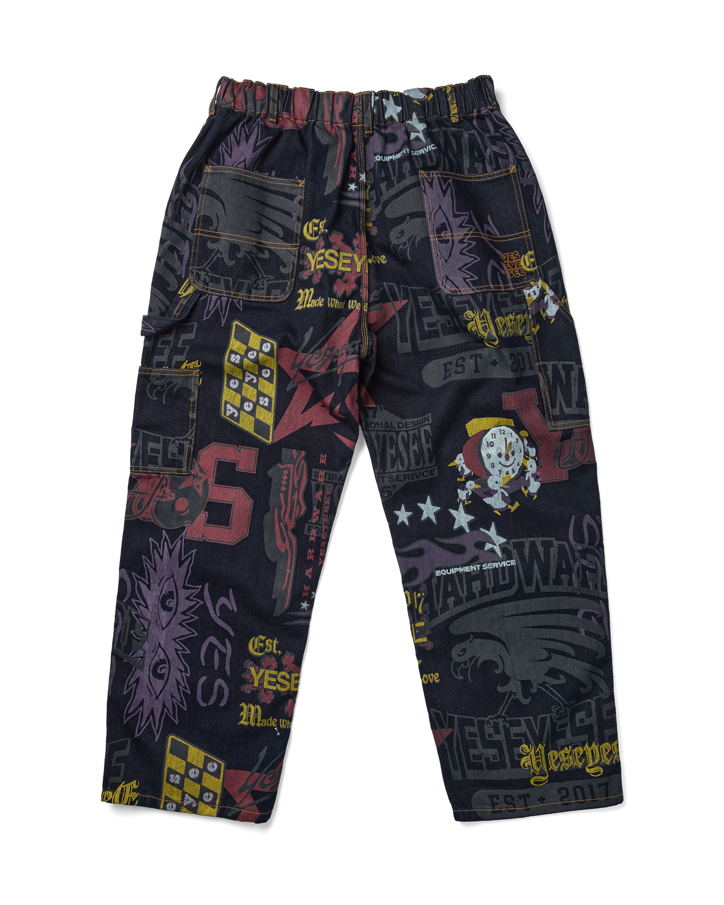 Comfy Denim Carpenter Pants