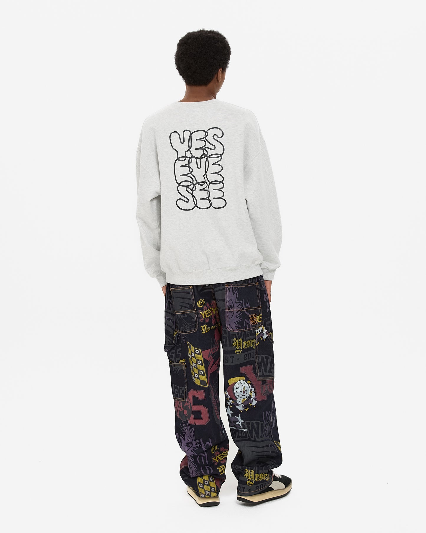 Comfy Denim Carpenter Pants