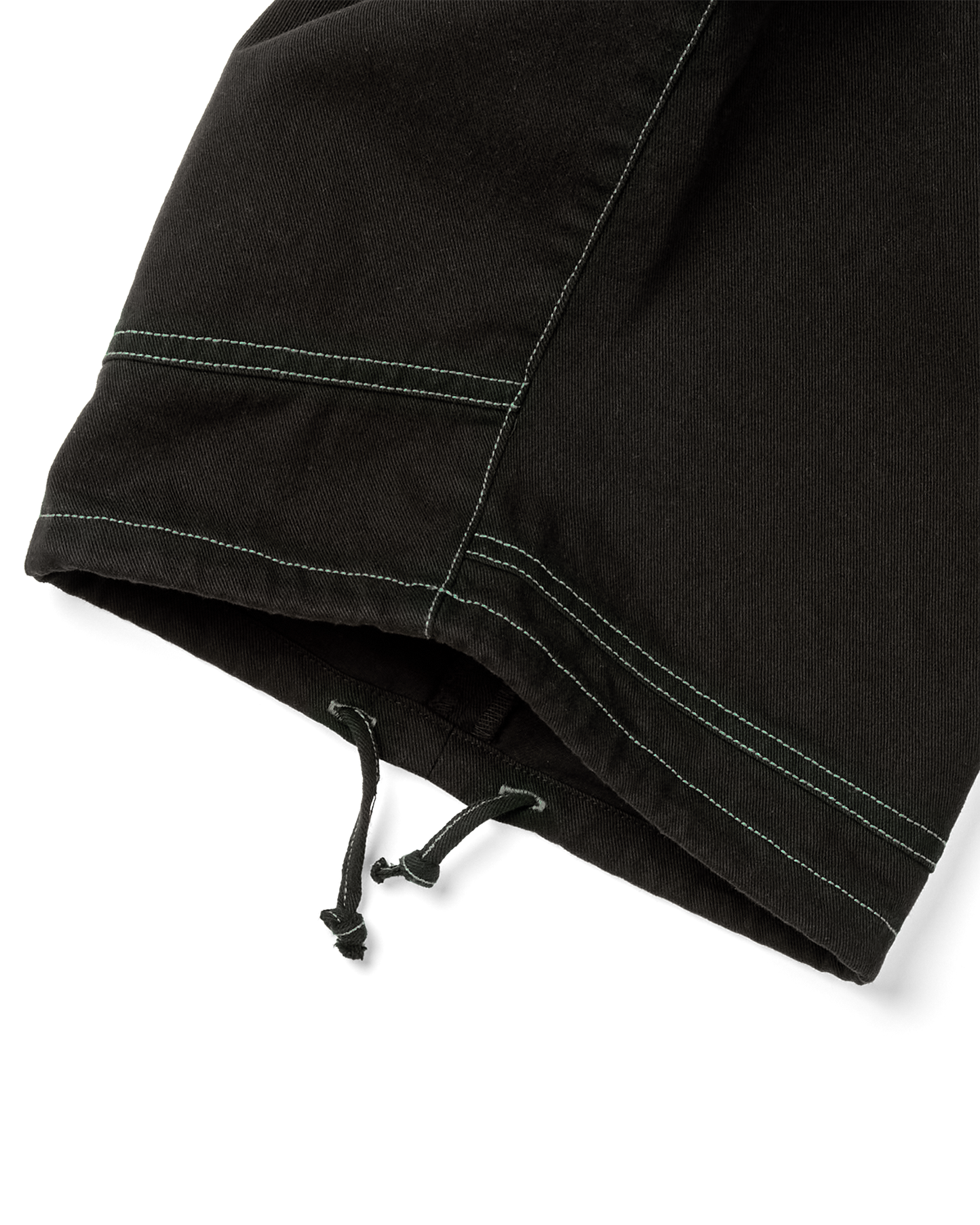 Contrast Stitch Cargo Shorts