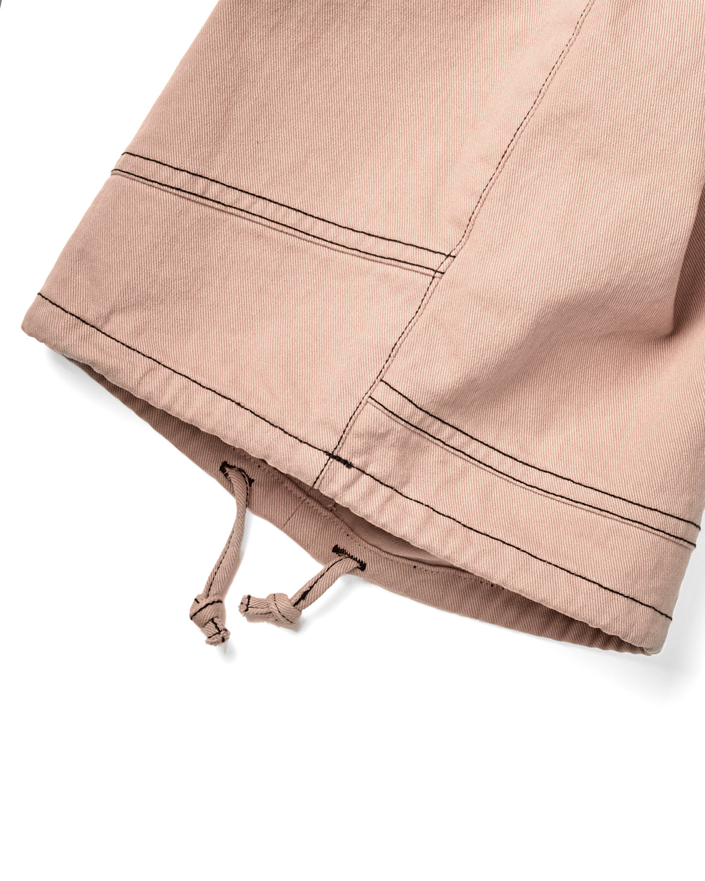 Contrast Stitch Cargo Shorts