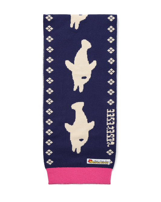 Dolphin Knit Scarf