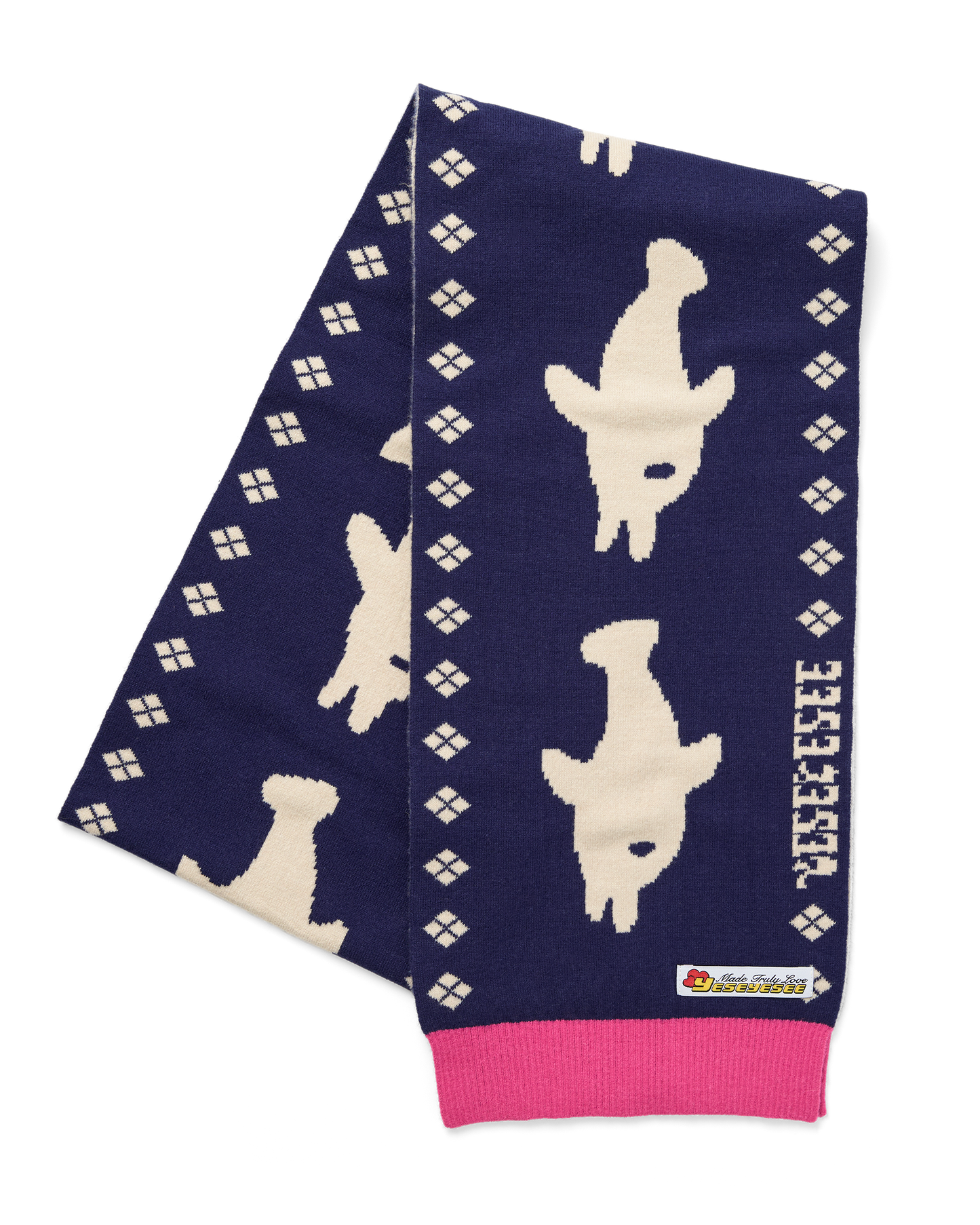 Dolphin Knit Scarf