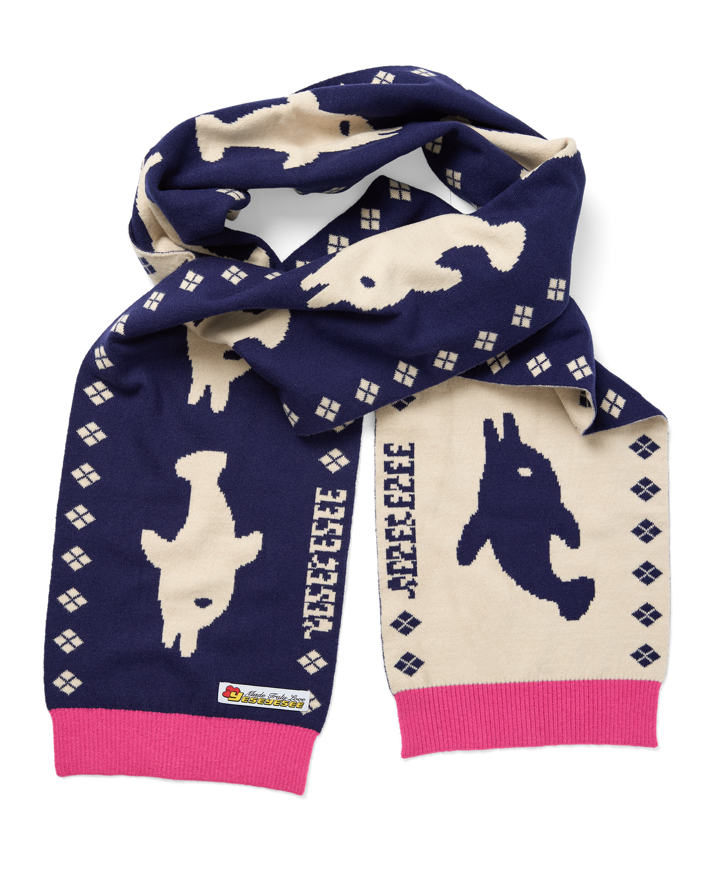 Dolphin Knit Scarf