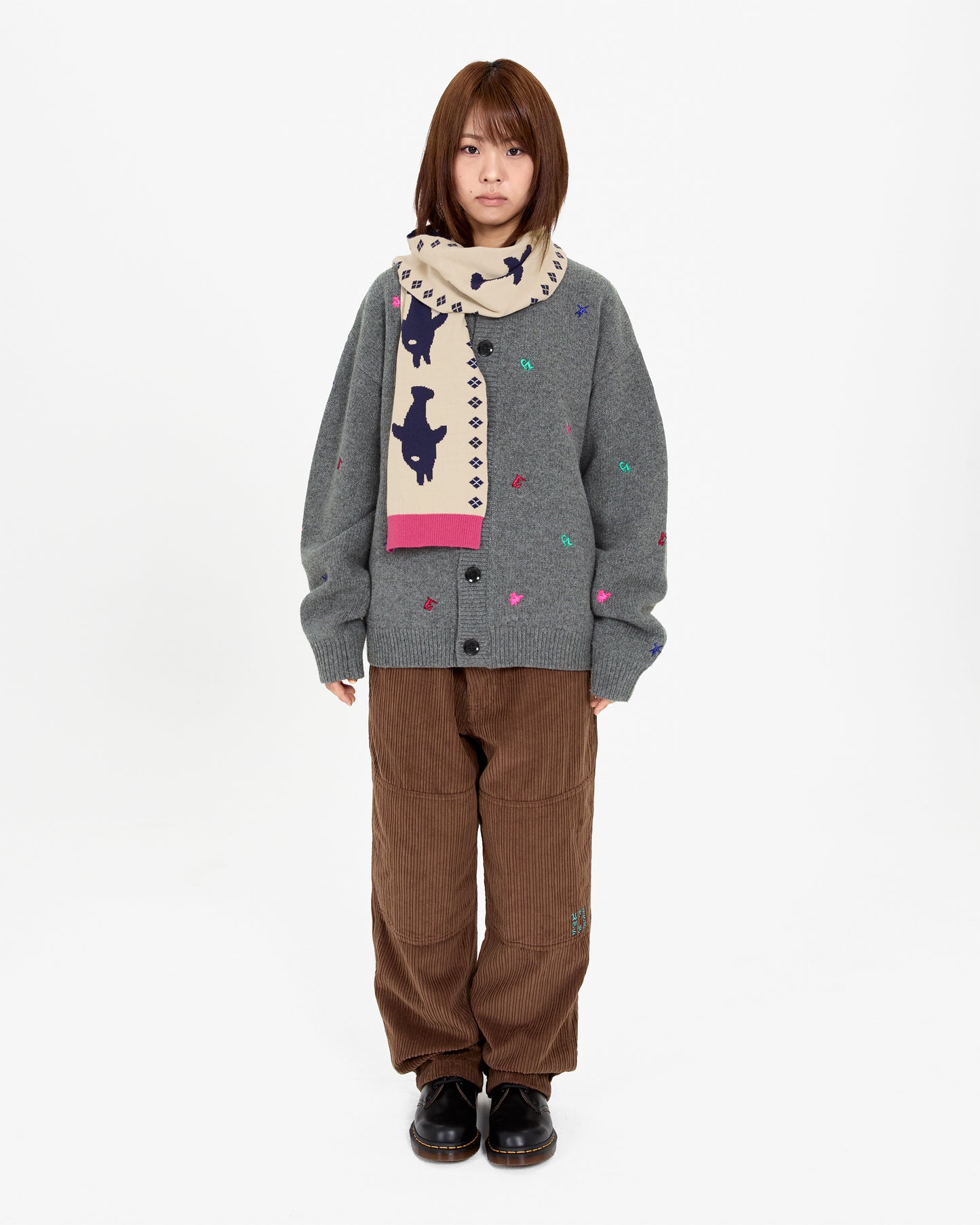 Dolphin Knit Scarf