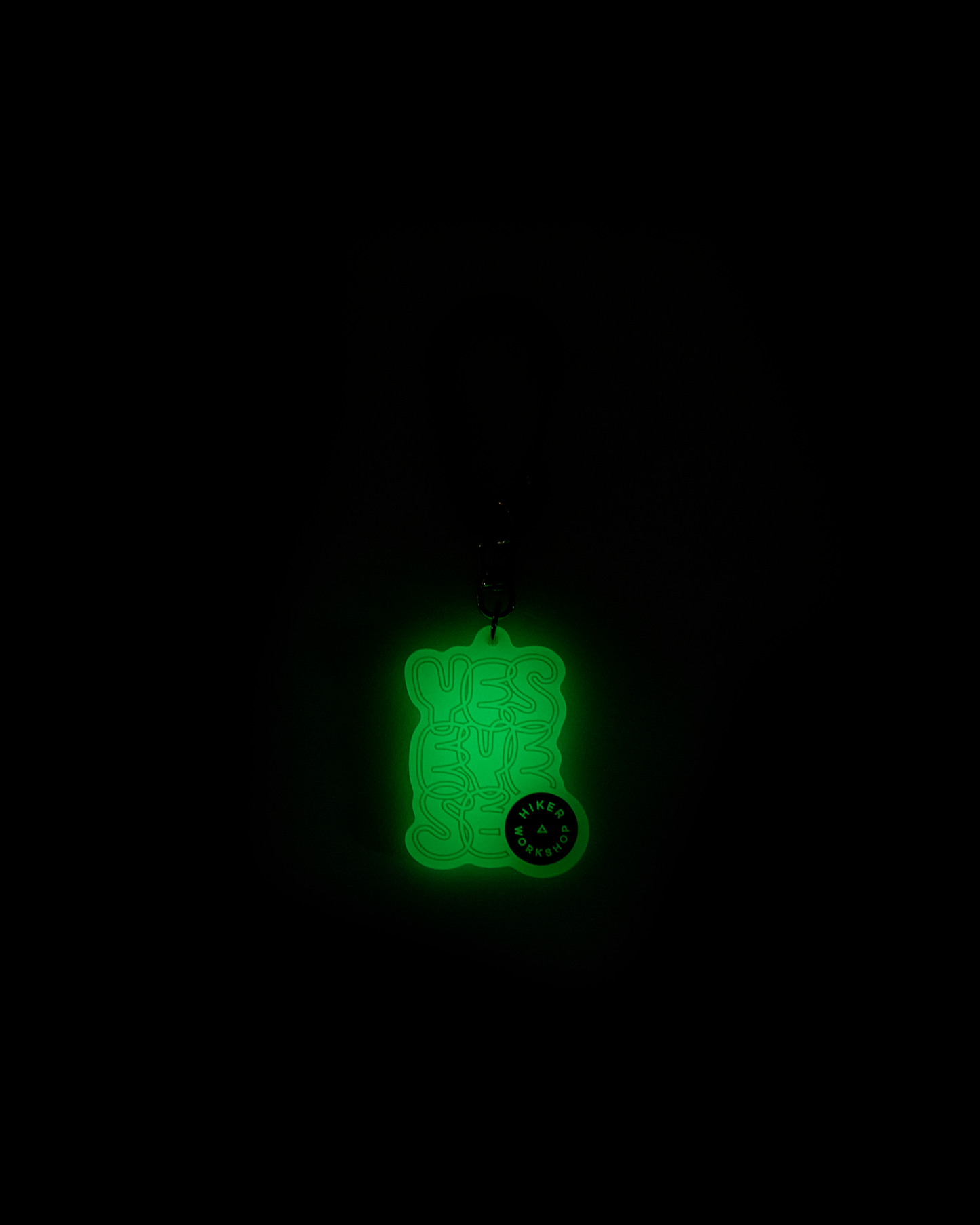 YESEYESEE® x HIKER WORKSHOP® Glowy Keychain
