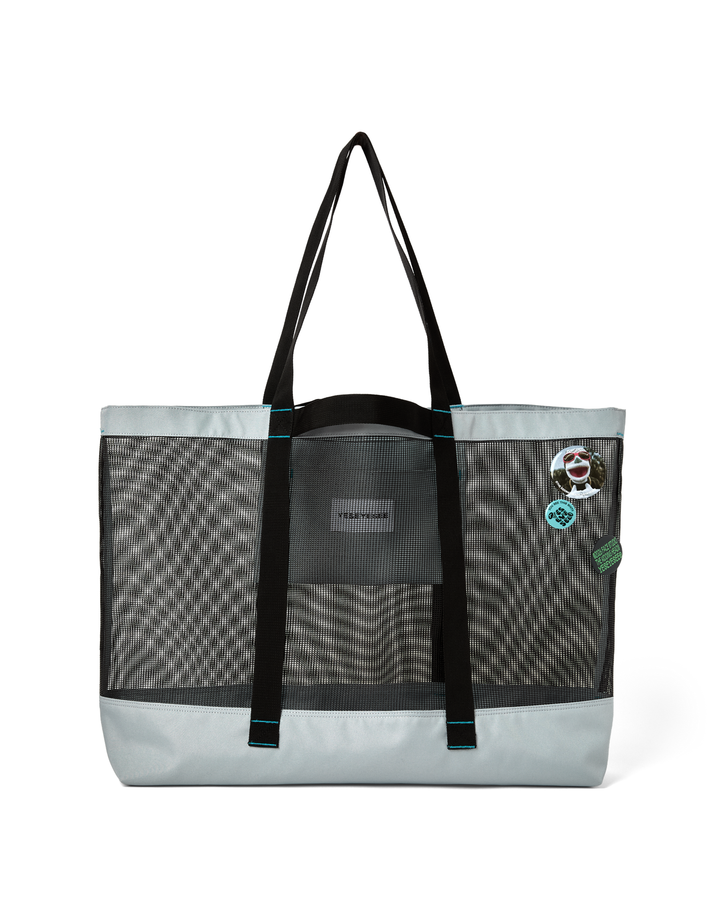 FACE OKA Badge Mesh Tote