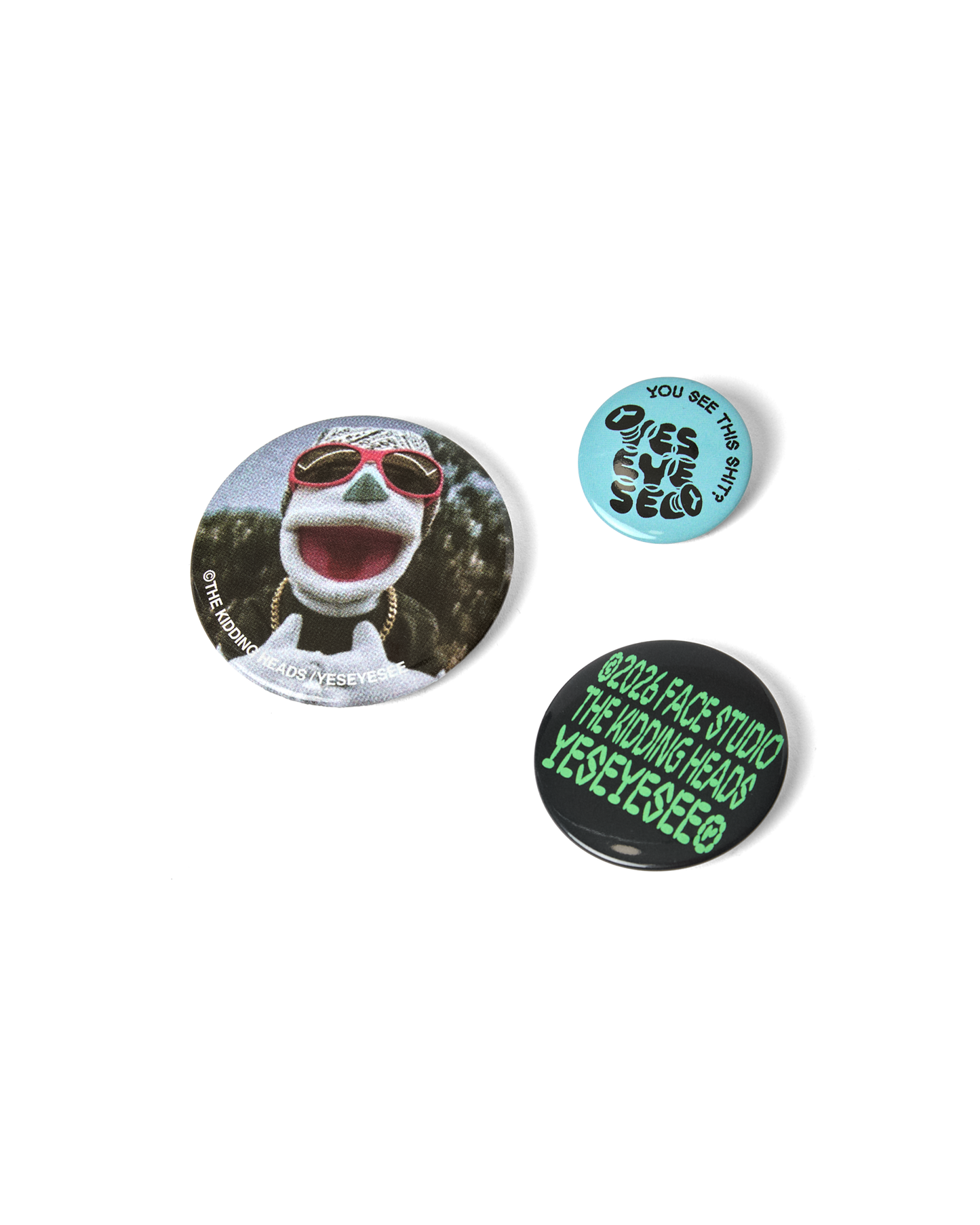 FACE OKA Badge Mesh Tote