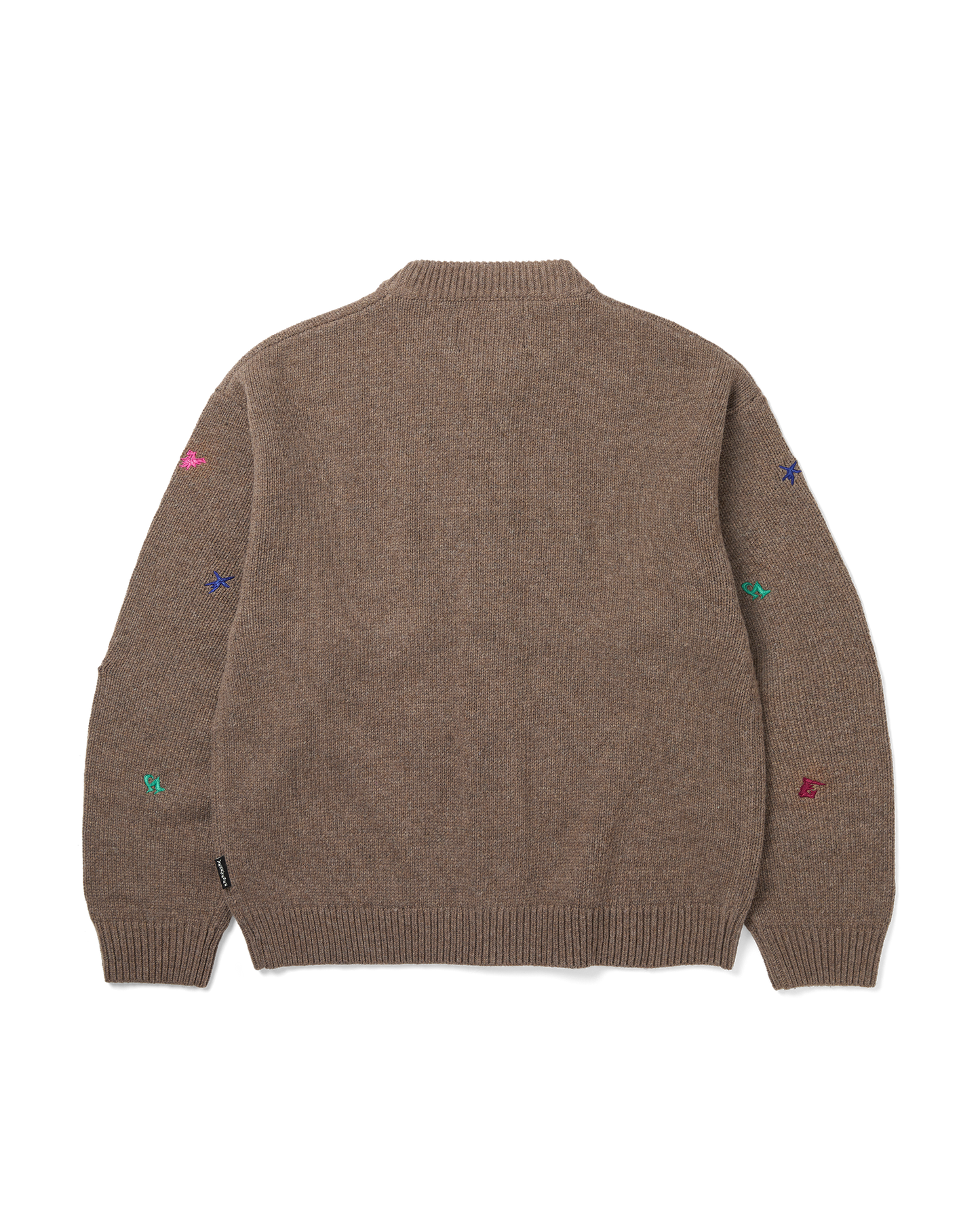 Multi Embroidery Knit Cardigan