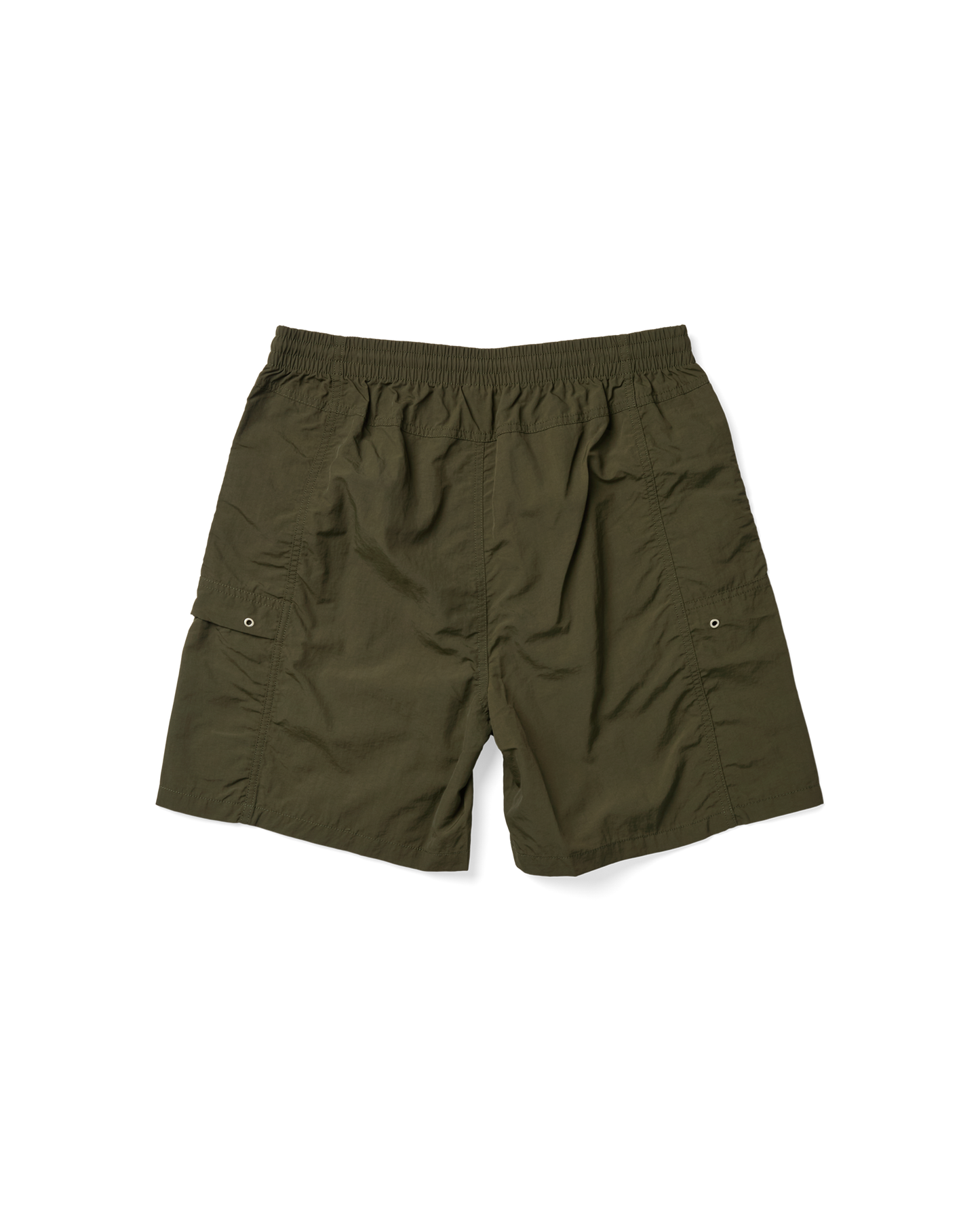 Paneled Nylon Shorts