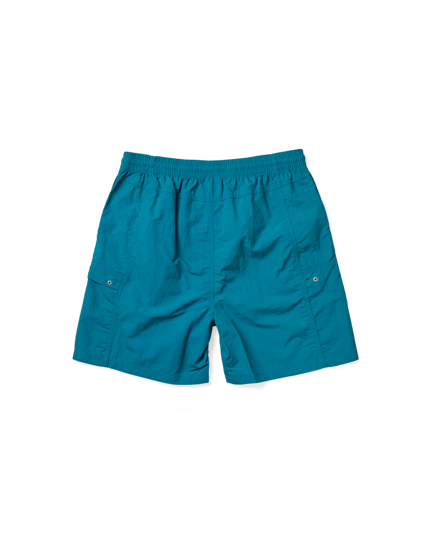 Paneled Nylon Shorts
