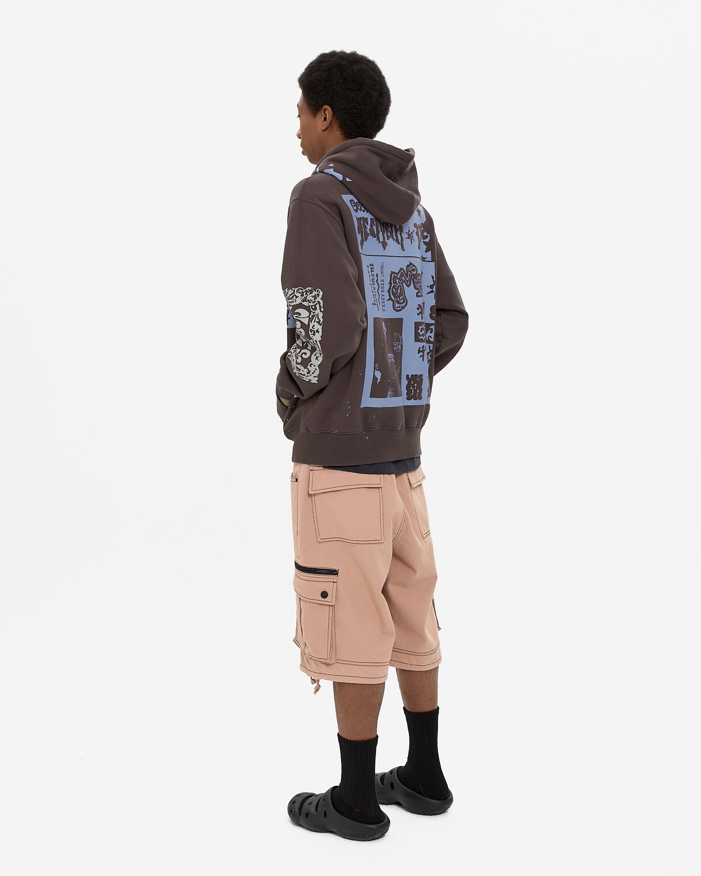 Scanned Zip-up Hoodie