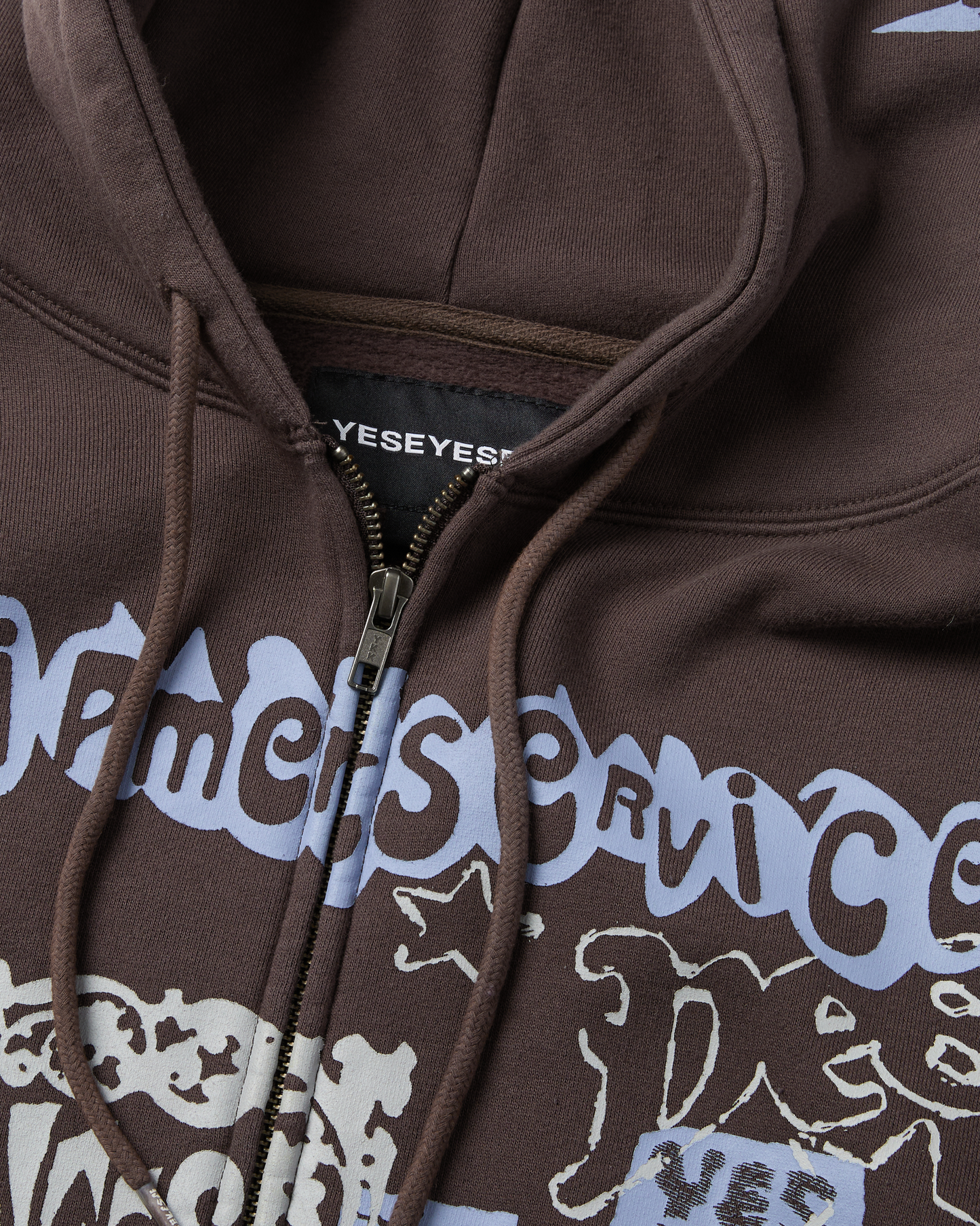Scanned Zip-up Hoodie