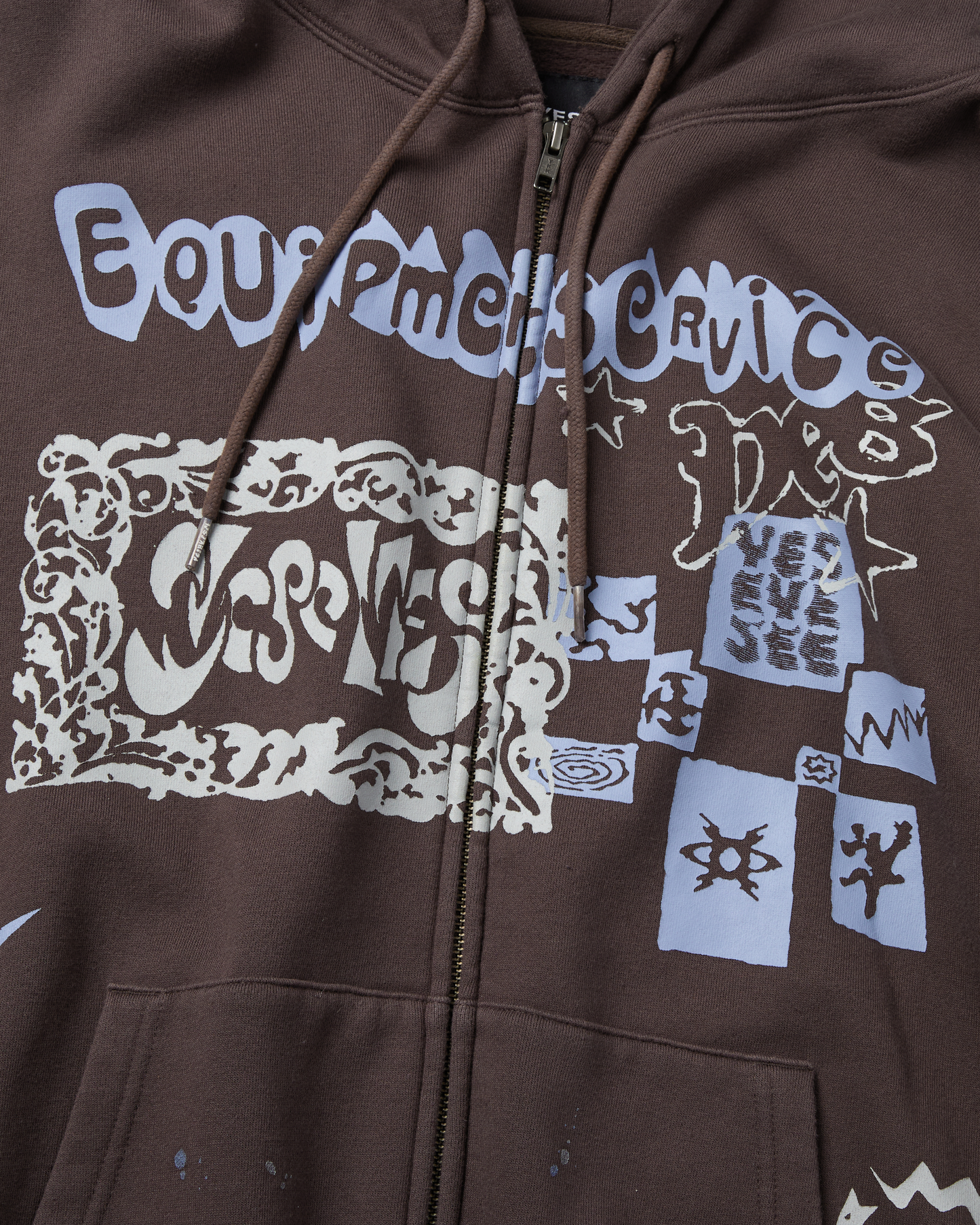 Scanned Zip-up Hoodie