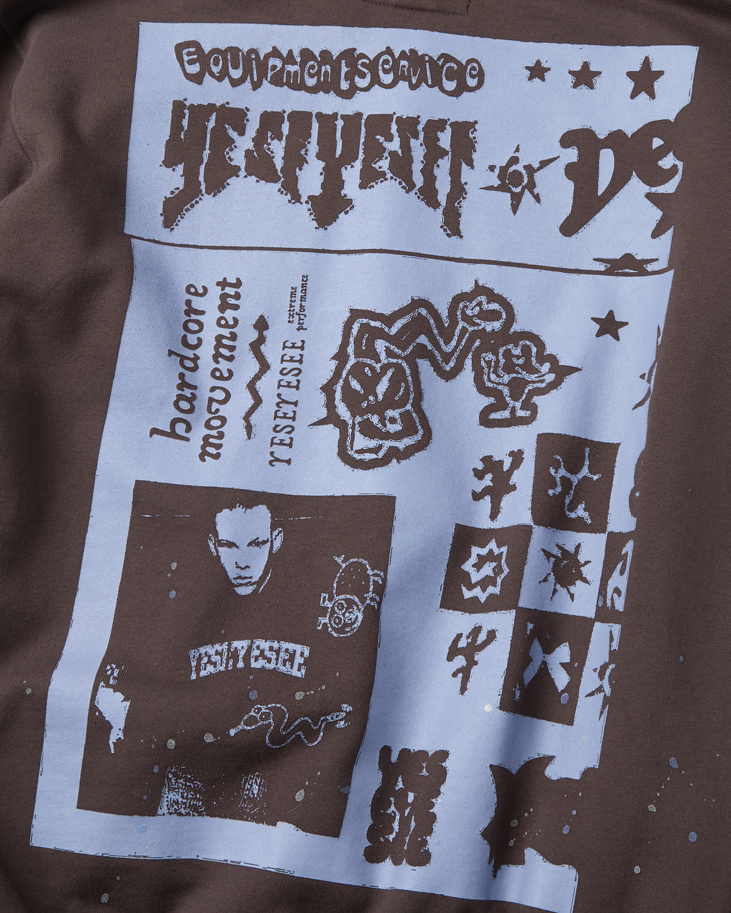 Scanned Zip-up Hoodie