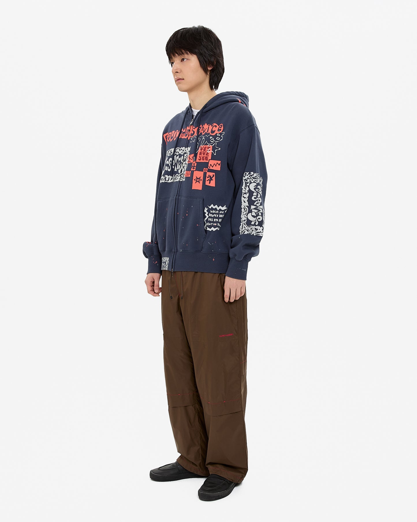 Scanned Zip-up Hoodie