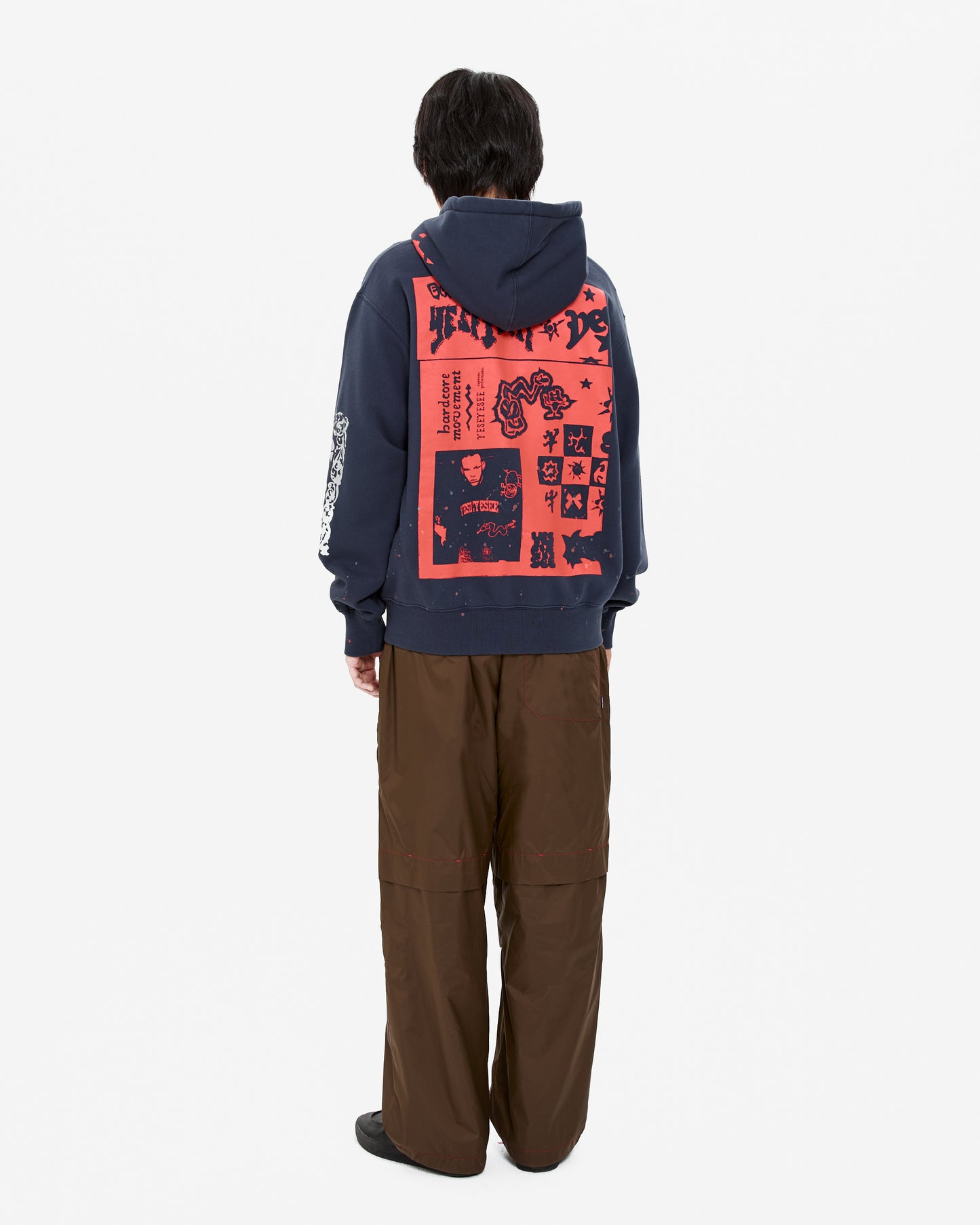Scanned Zip-up Hoodie