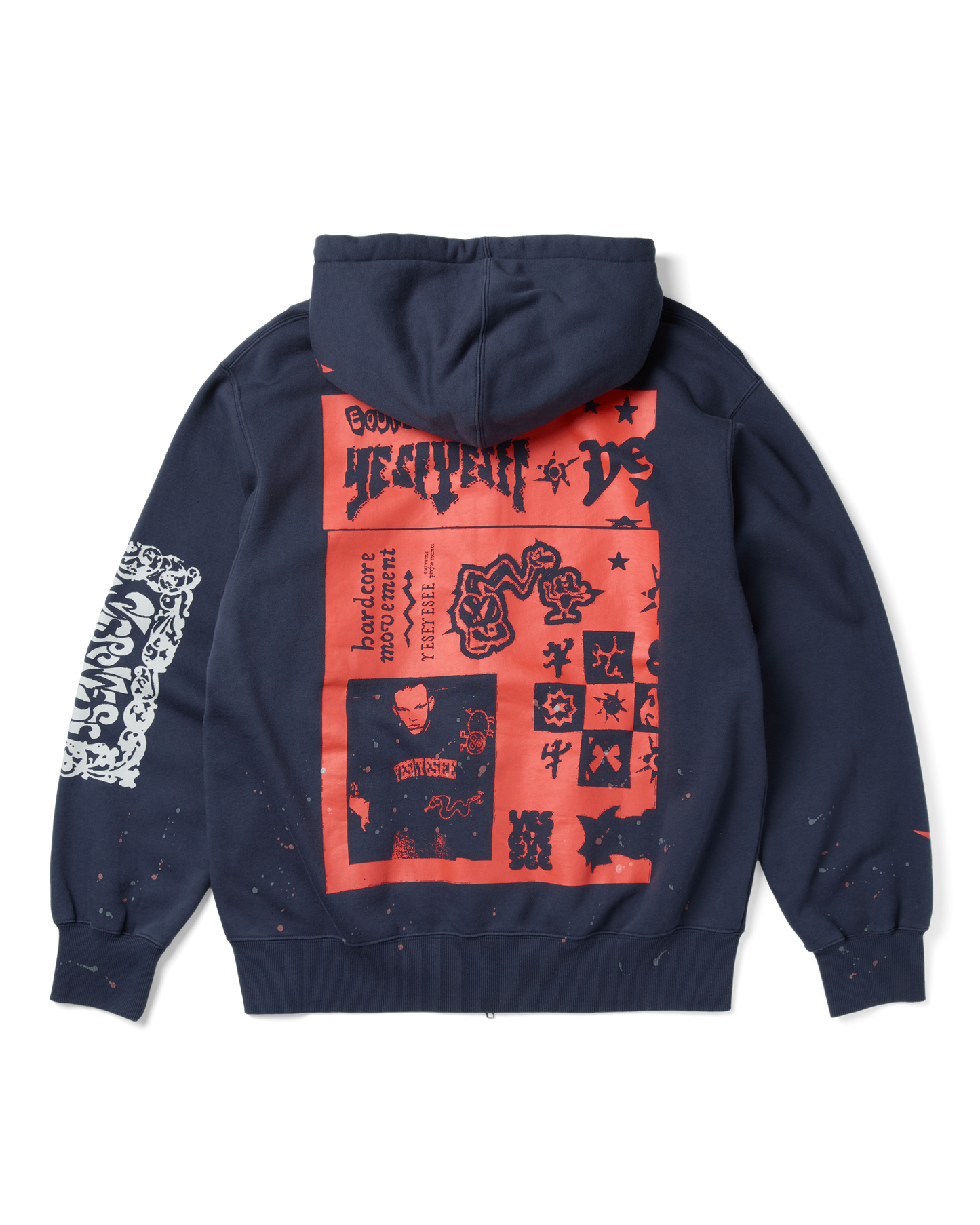 Scanned Zip-up Hoodie