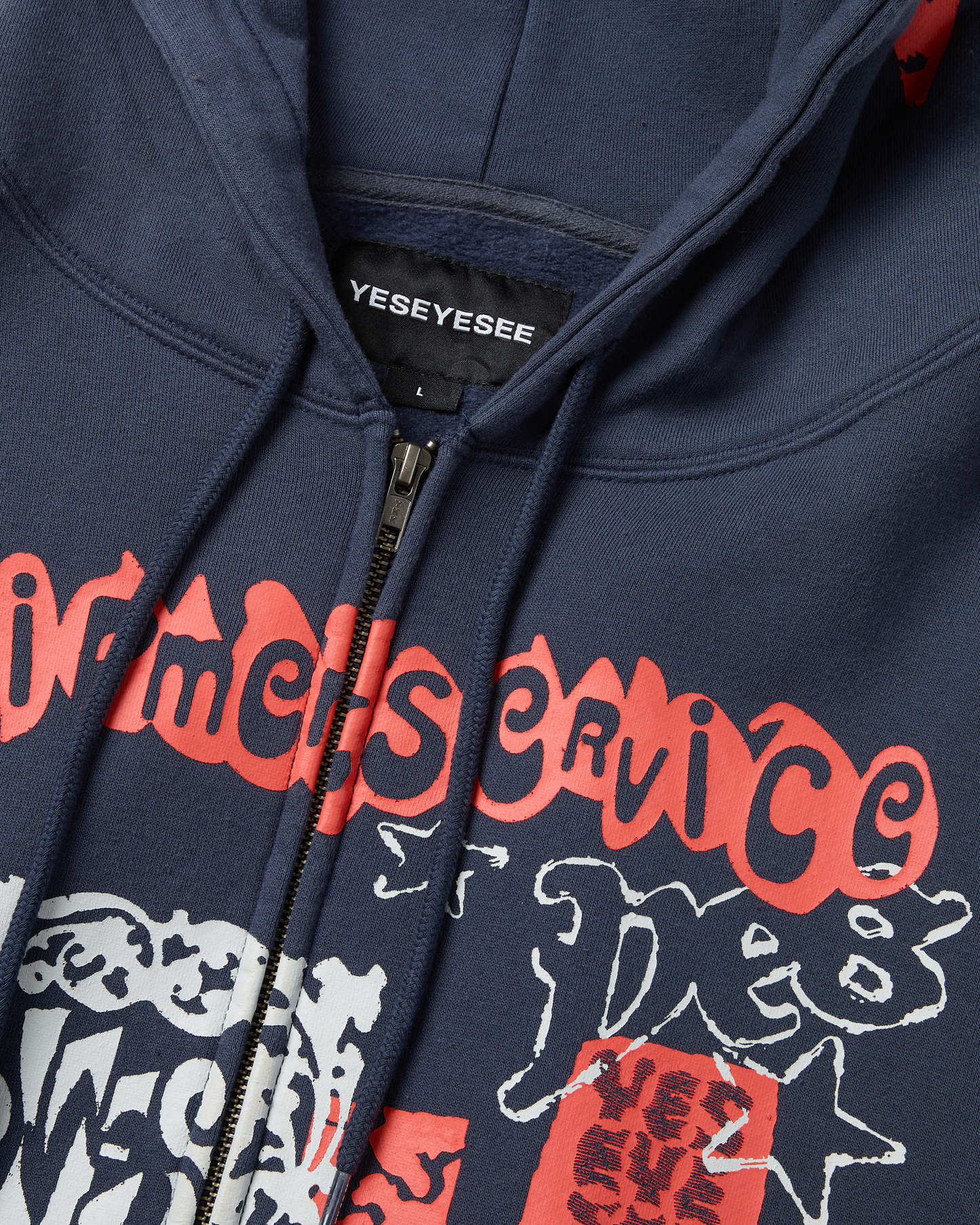 Scanned Zip-up Hoodie