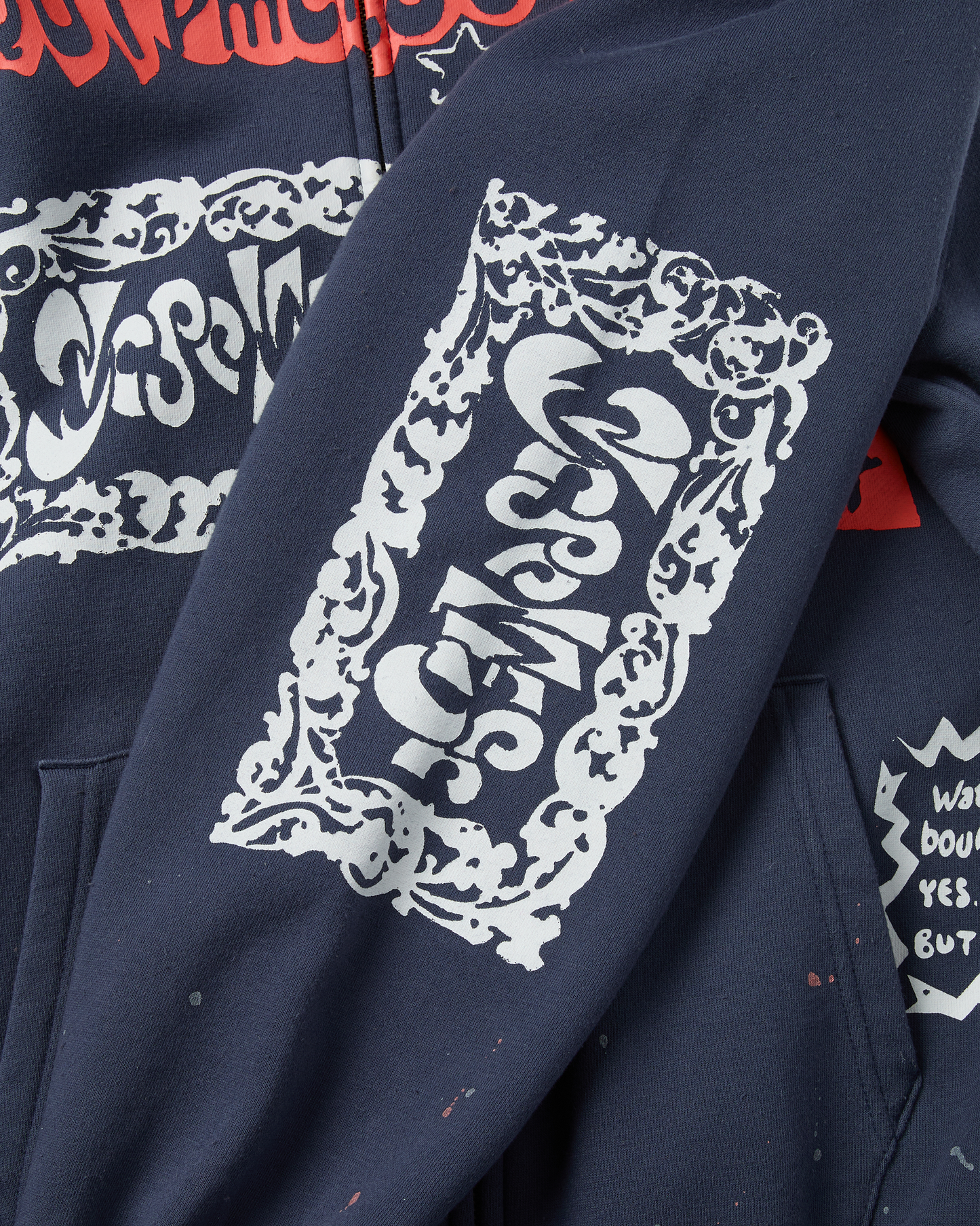 Scanned Zip-up Hoodie