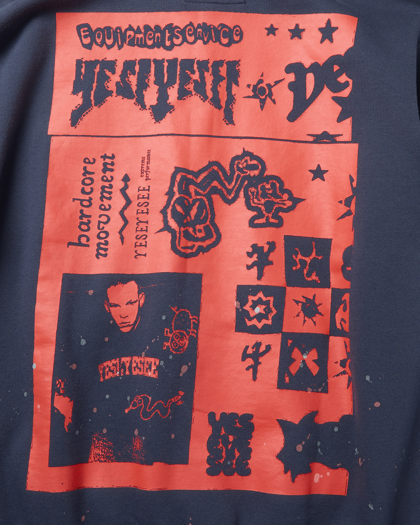 Scanned Zip-up Hoodie