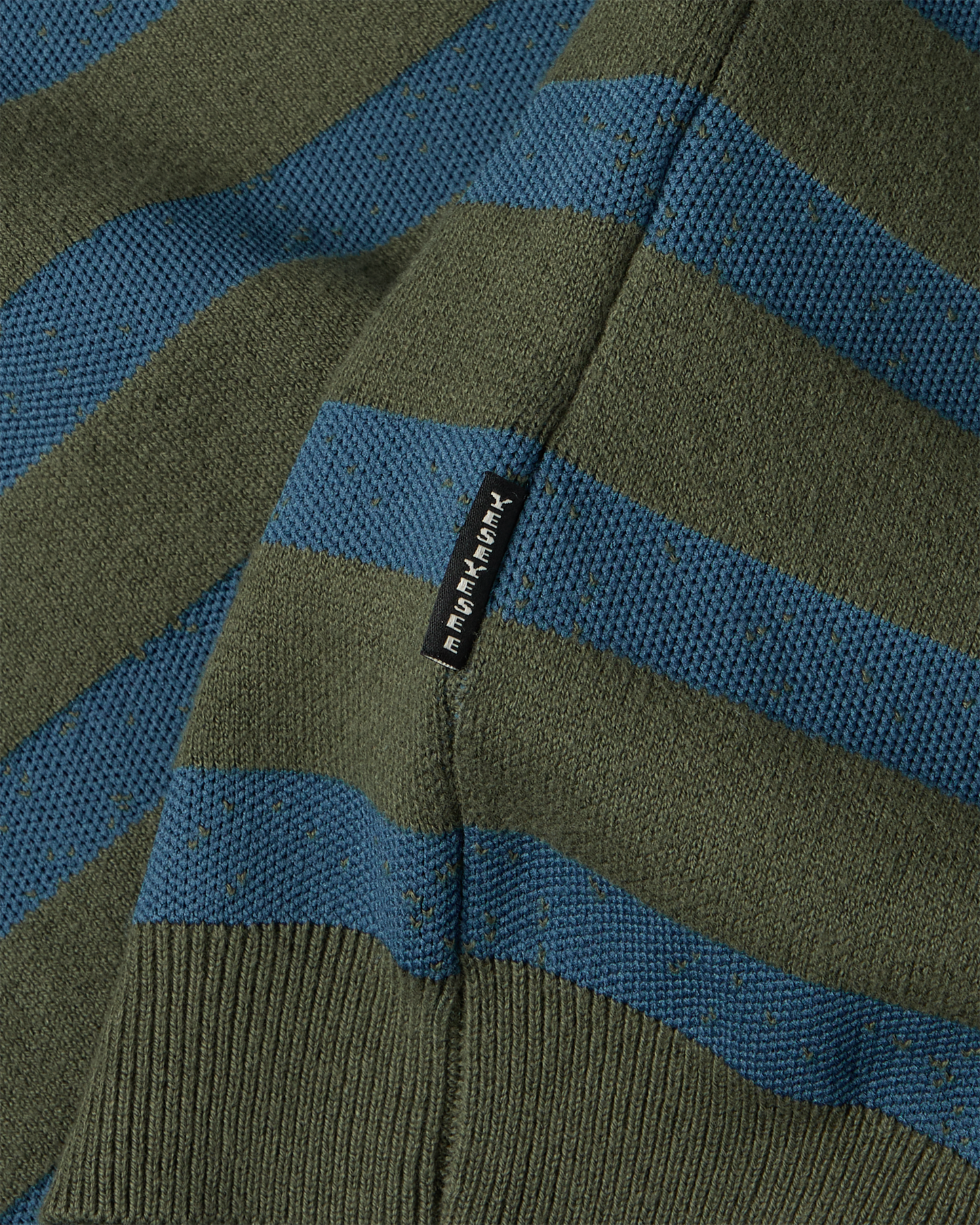 Speckled Stripe Knit Pullover