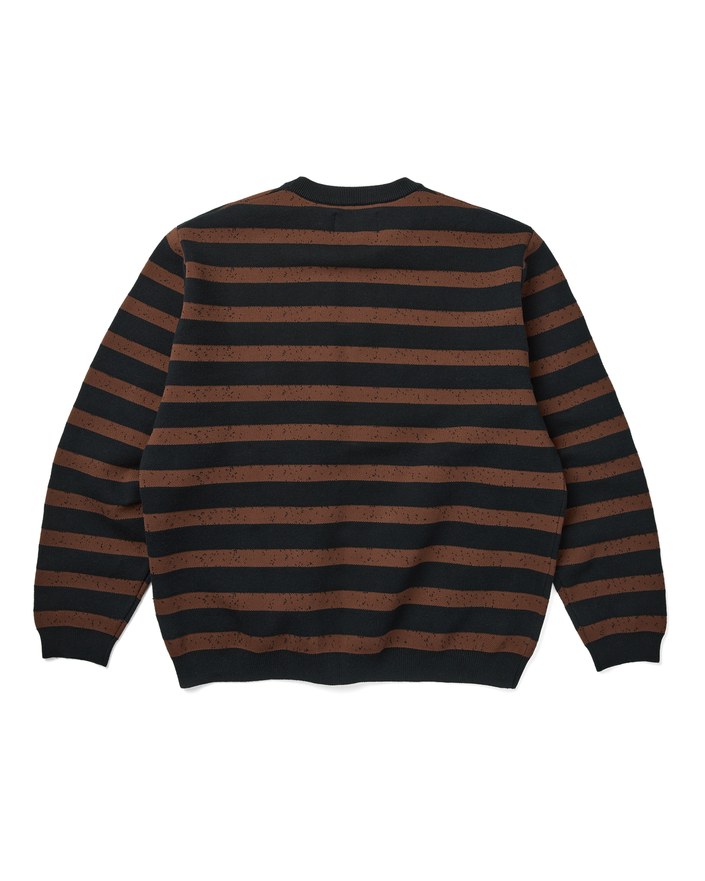 Speckled Stripe Knit Pullover