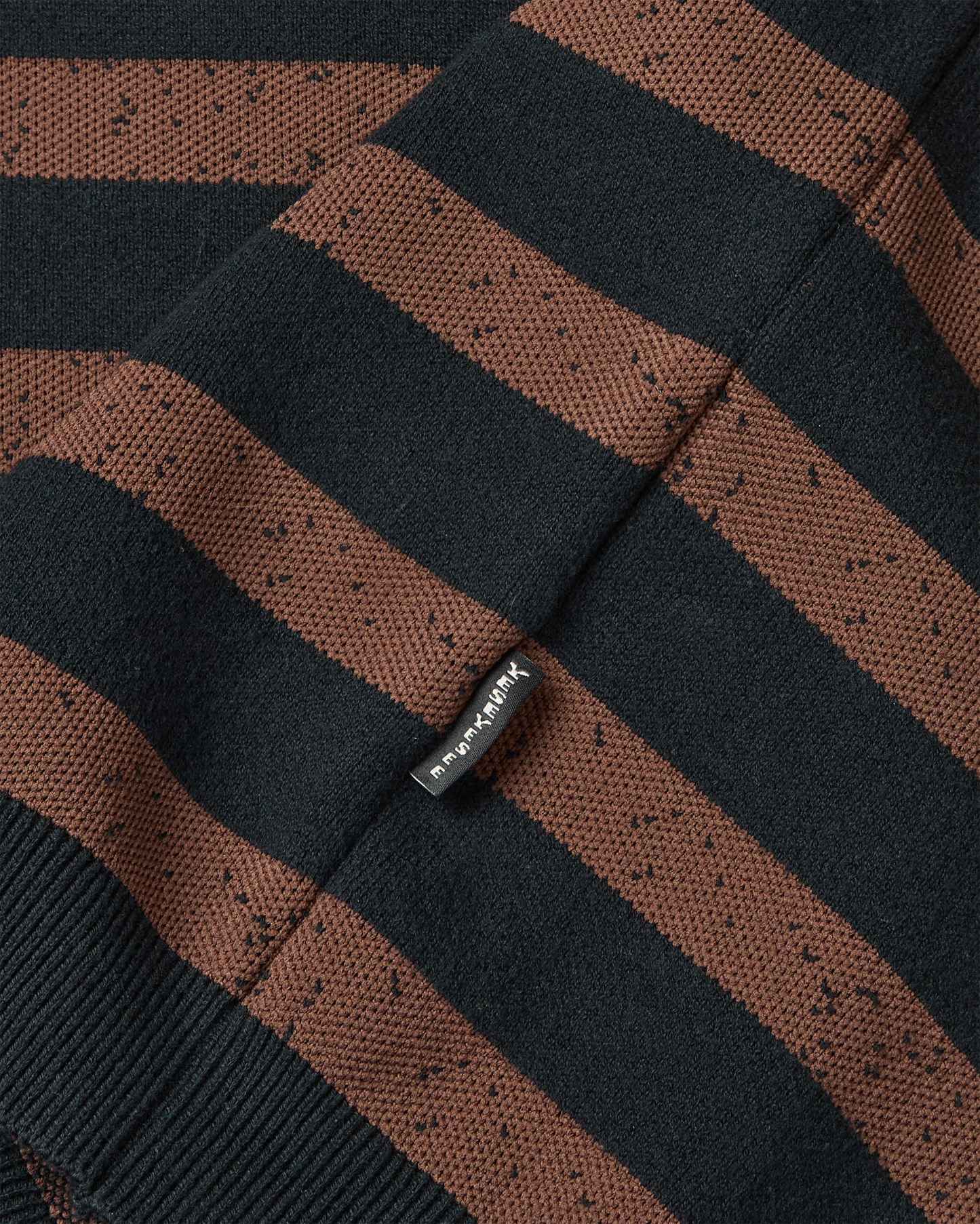 Speckled Stripe Knit Pullover