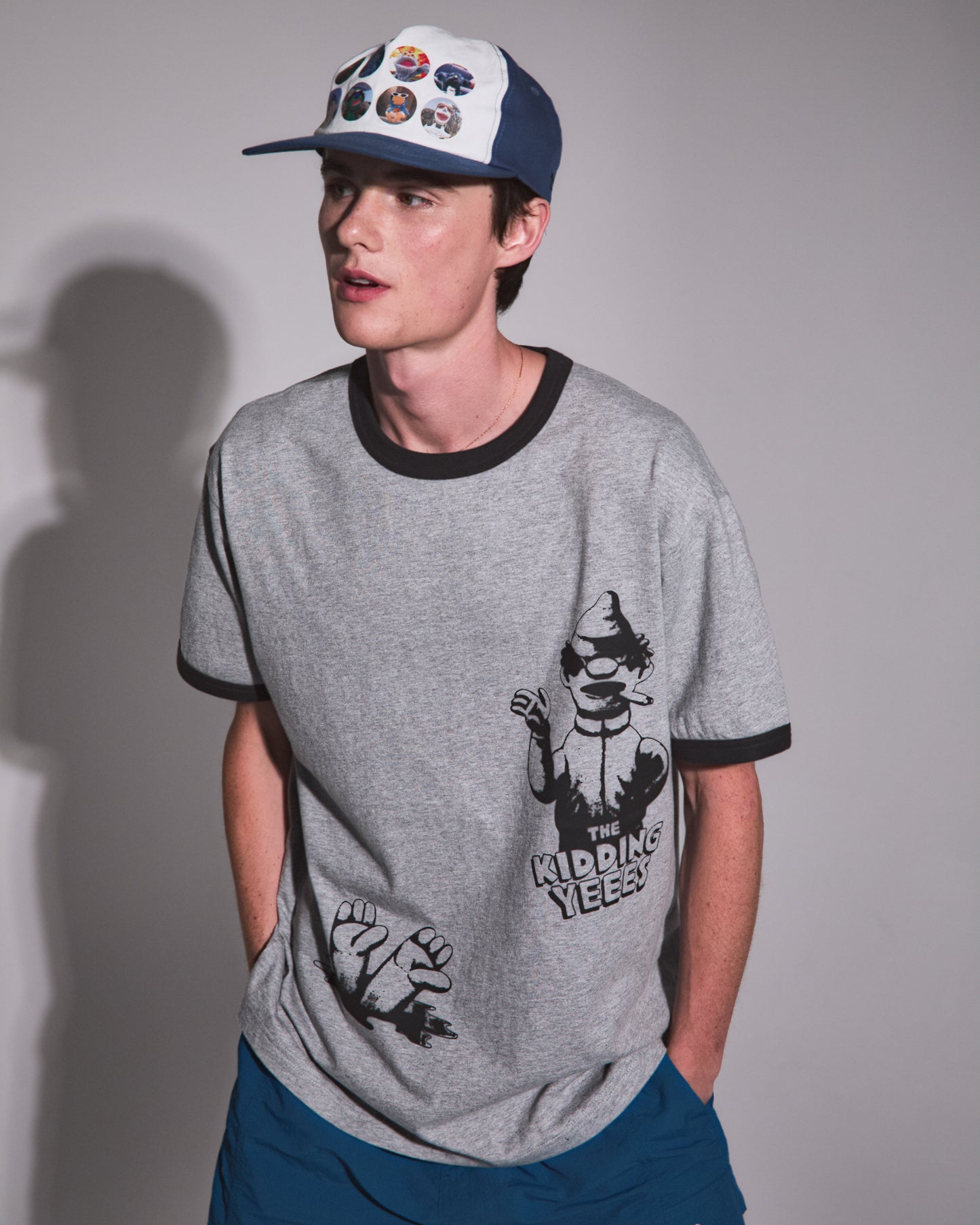 The Kidding Heads Ringer Tee
